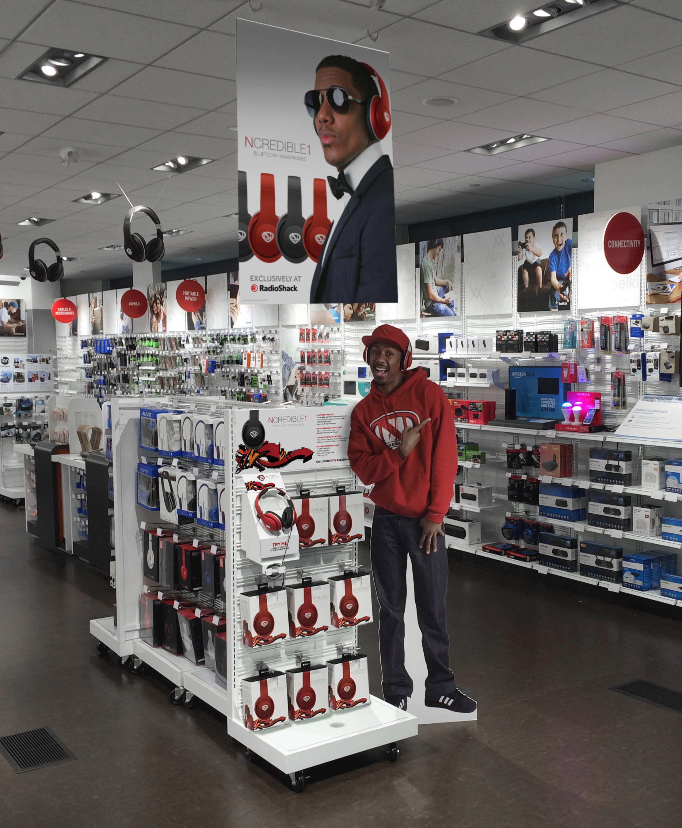 RadioShack and Chief Creative Officer Nick Cannon Launch NCREDIBLE product line