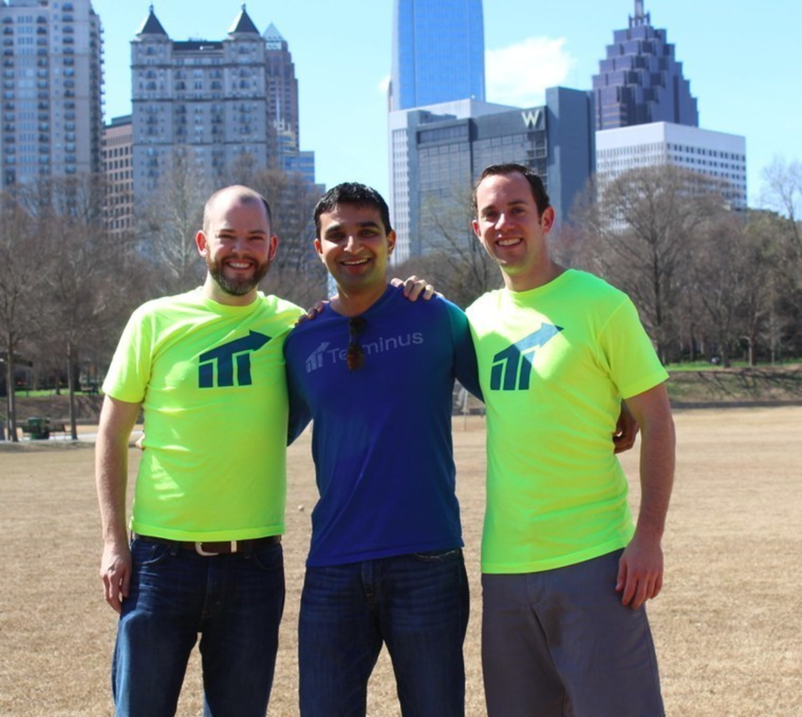 Terminus co-founders Eric Vass (CTO), Sangram Vajre (CMO), and Eric Spett (CEO).