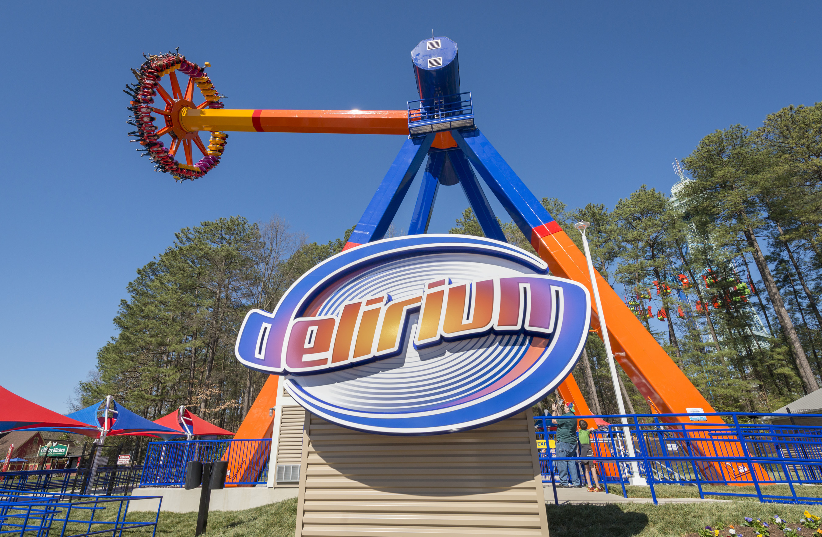 Delirium will have riders spinning and soaring through Candy Apple Grove