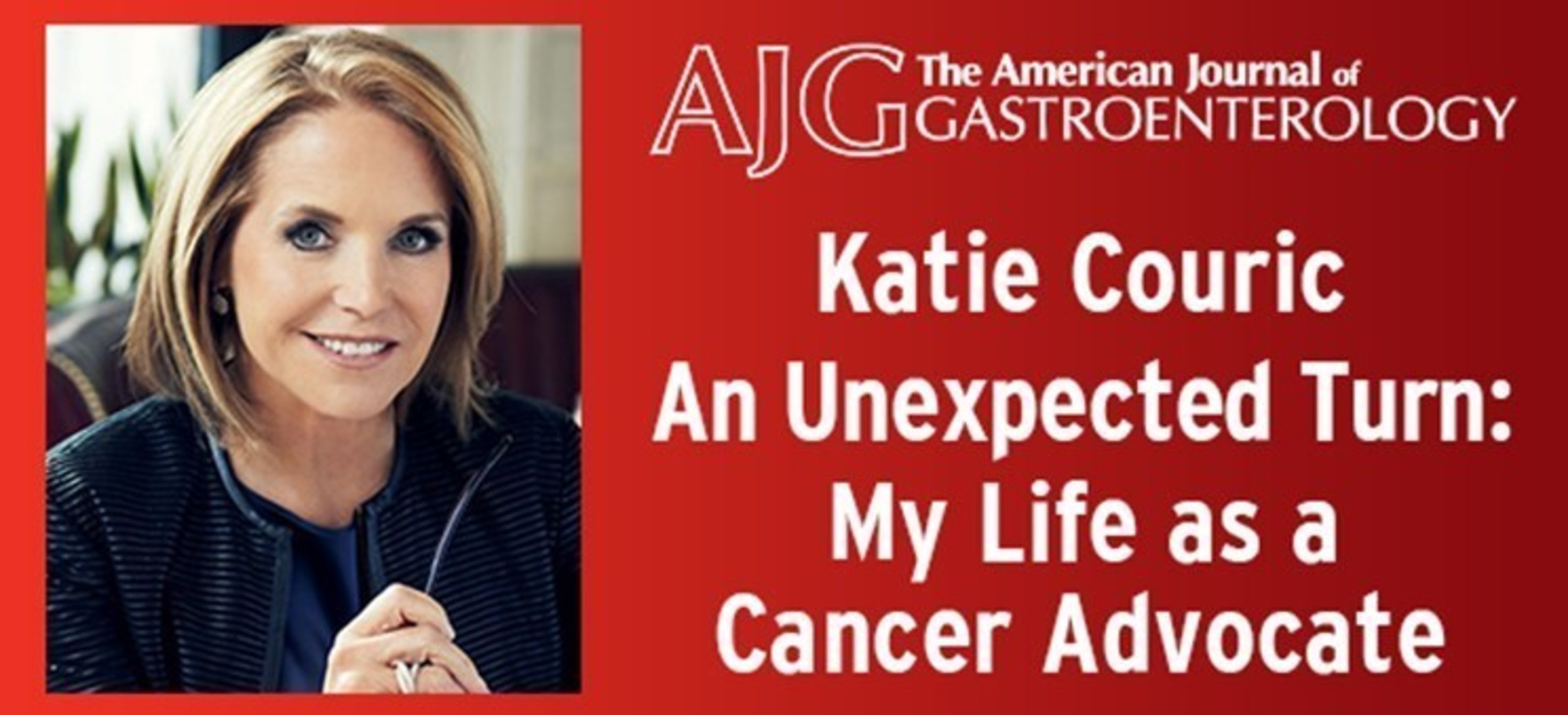 Katie Couric in The American Journal of Gastroenterology
