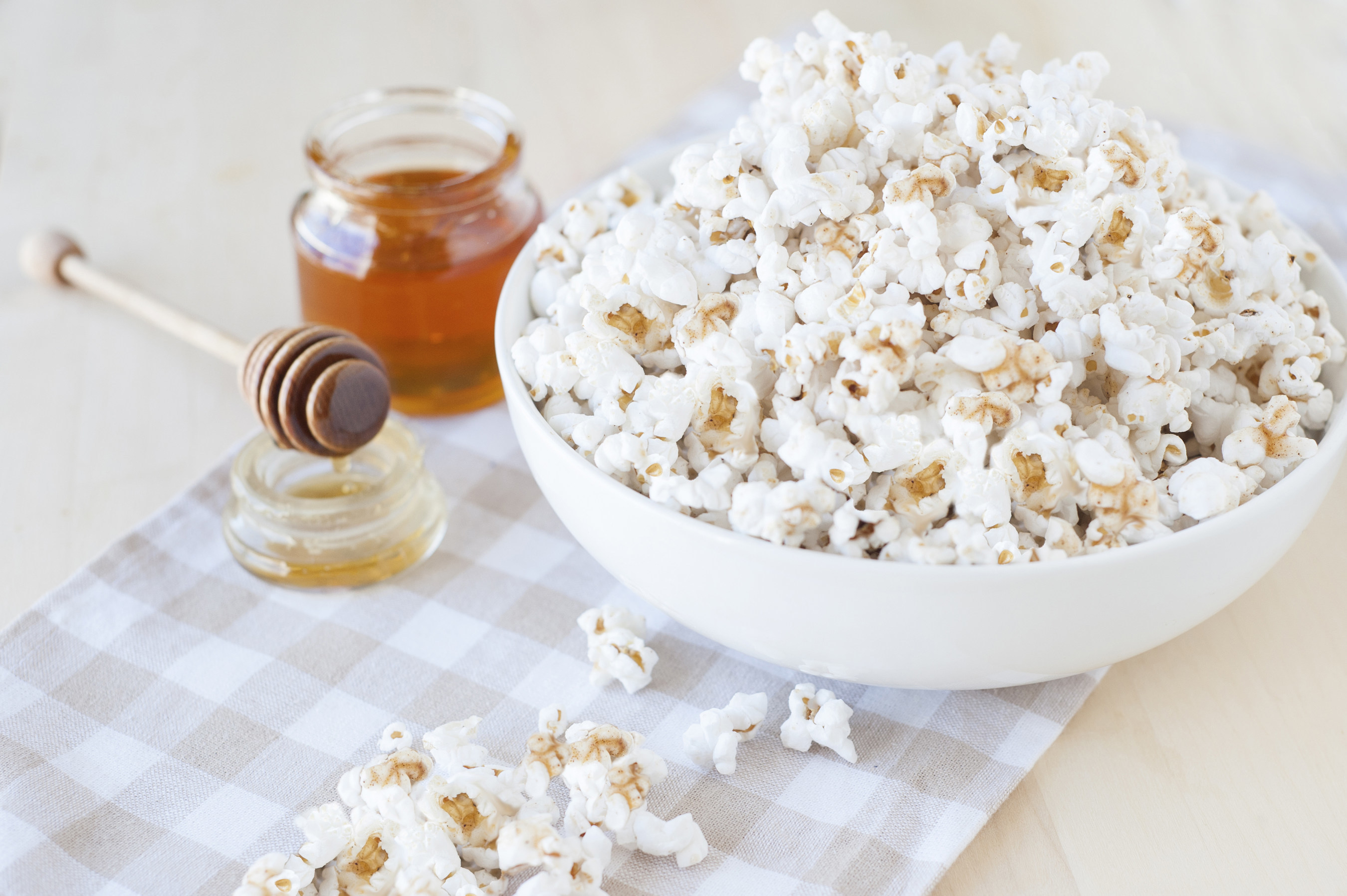 This is no ordinary popcorn. This Safari Honey-Butter-Cinnamon Popcorn is the ultimate movie-time (or anytime) snack! Courtesy: National Honey Board