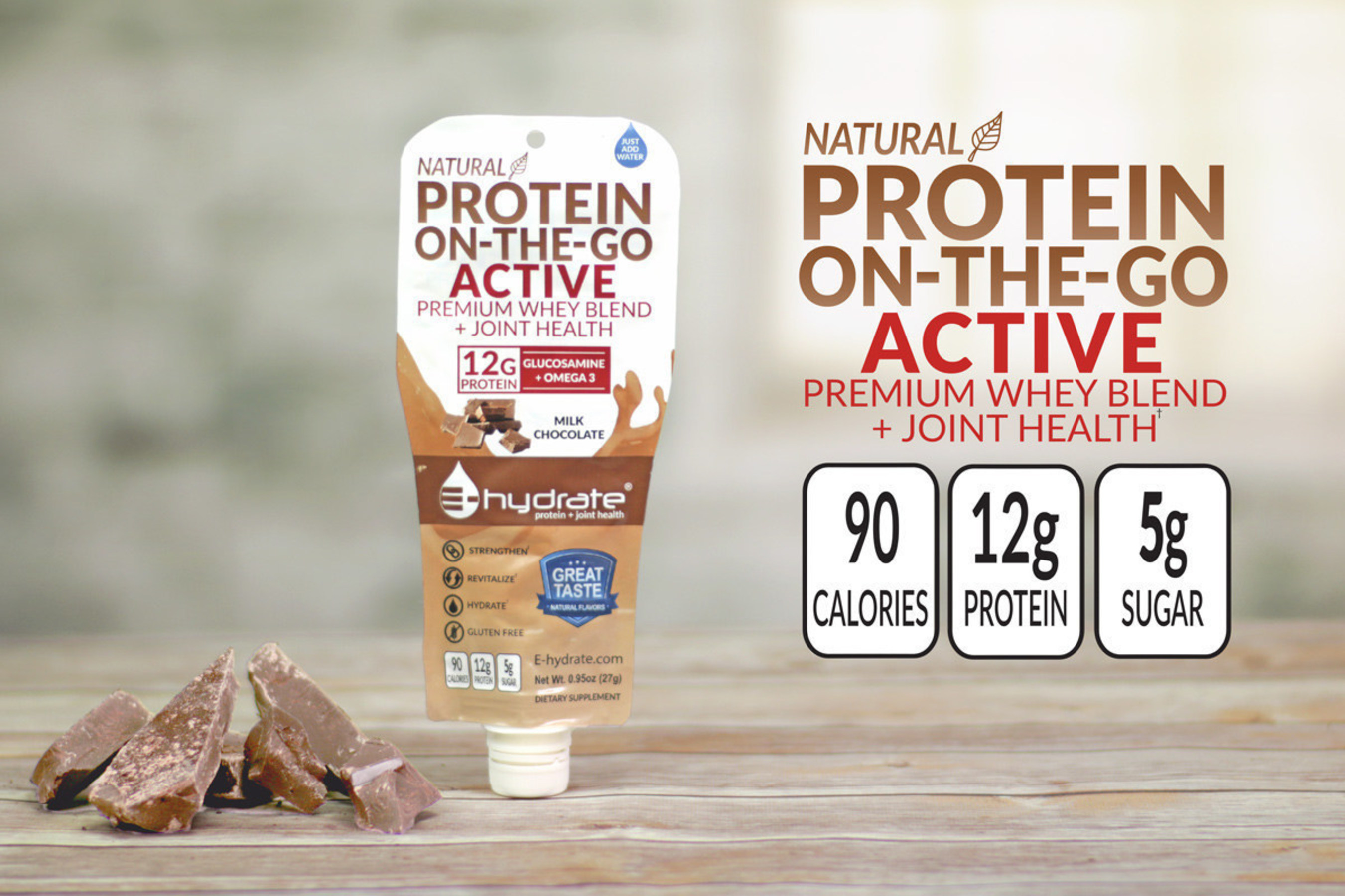 Improved mix-ability and creamy milk chocolate flavor make ACTIVE easy for anyone to enjoy.