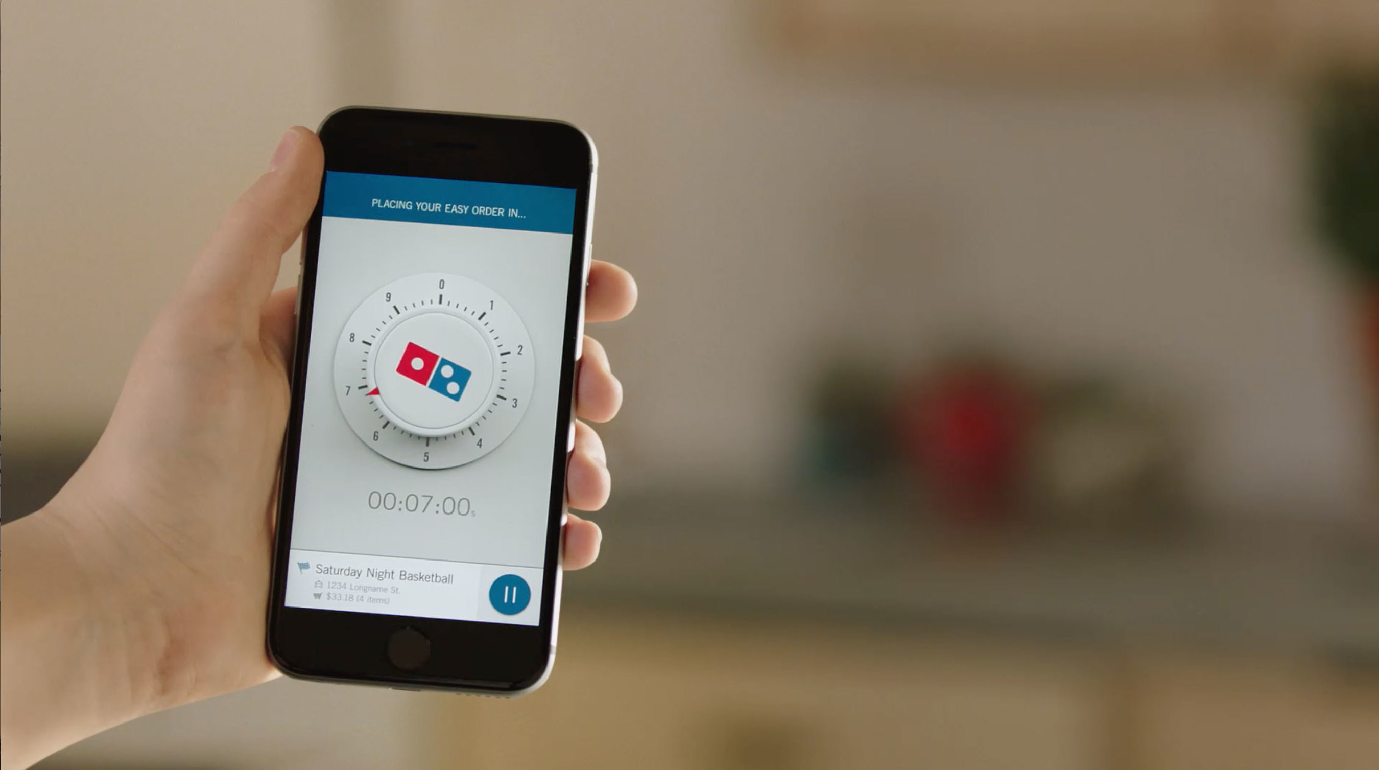 Domino's is launching the easiest way for consumers to order yet: zero-click ordering. Domino's new Zero Click app for iOS and Android is available beginning today and allows customers to easily place their Easy Order.
