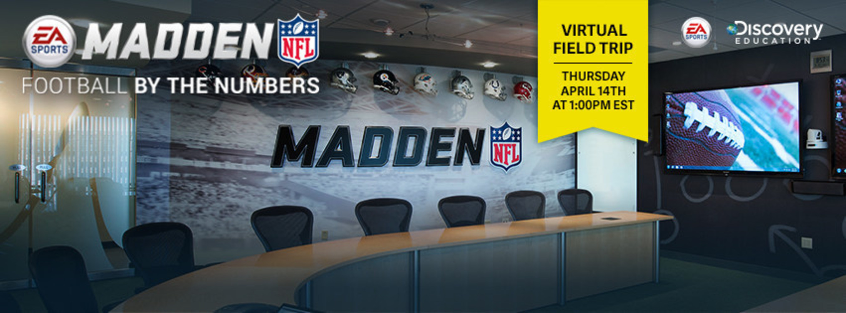 LIVE Virtual Field Trip at EA Tiburon Development Studio in Orlando Connects Middle School Students with Engineers, Animators, Designers, and More for Inside Look at STEAM Careers Powering Madden NFL