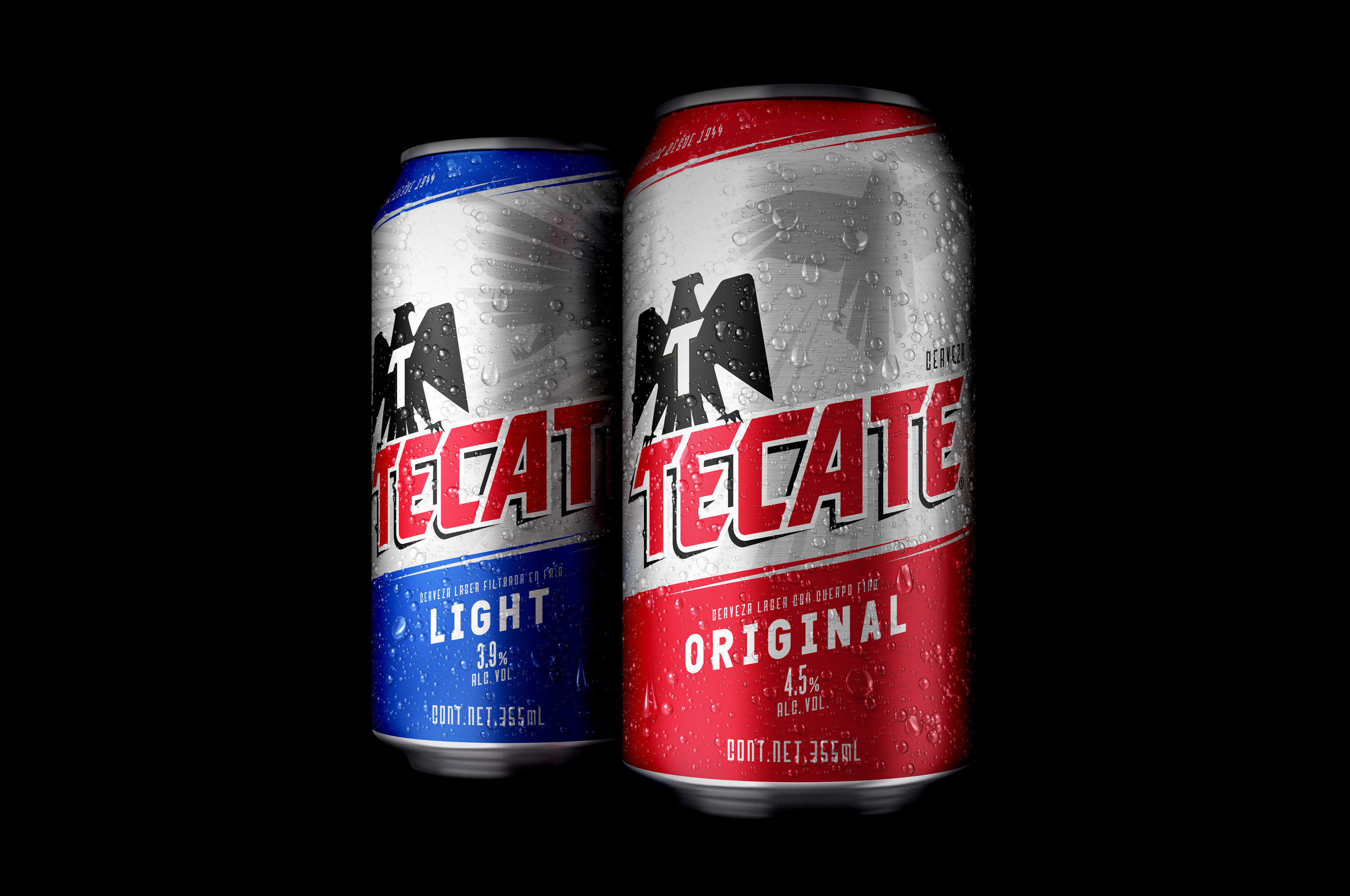 Tecate unveils two new bold can designs that are rolling out nationally in April.