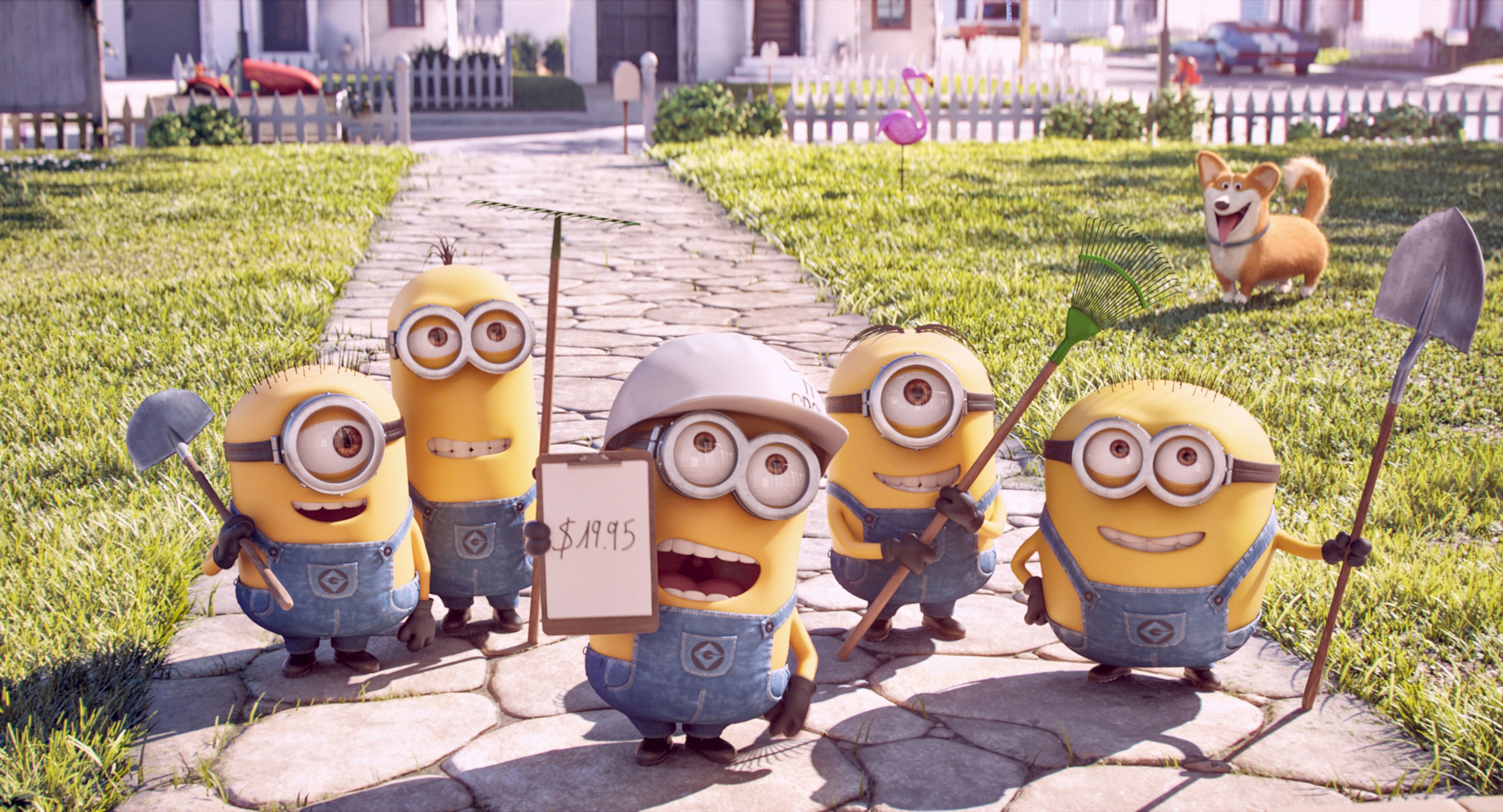 Mower Minions, a never-before-seen in-theater short film starring the Minions, debuts with Illumination Entertainment and Universal Pictures' The Secret Life of Pets, in theaters on July 8, 2016. Credit: Illumination Entertainment and Universal Pictures