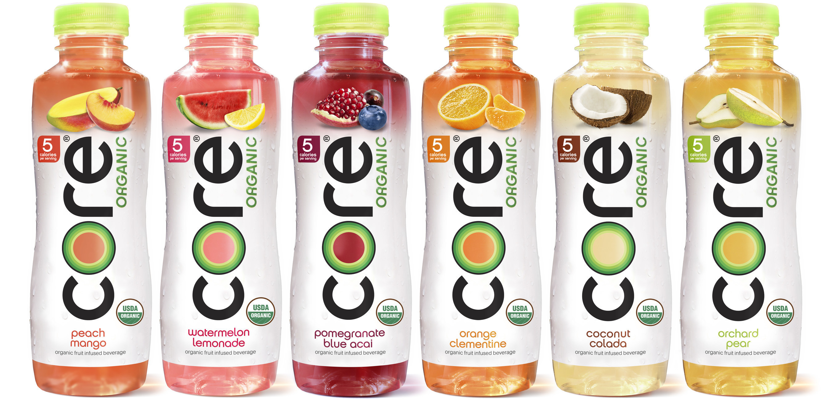 Premium Bottled Water CORE Hydration Launches Breakthrough Organic  Low-Calorie Fruit Infused Beverage Line, CORE® Organic