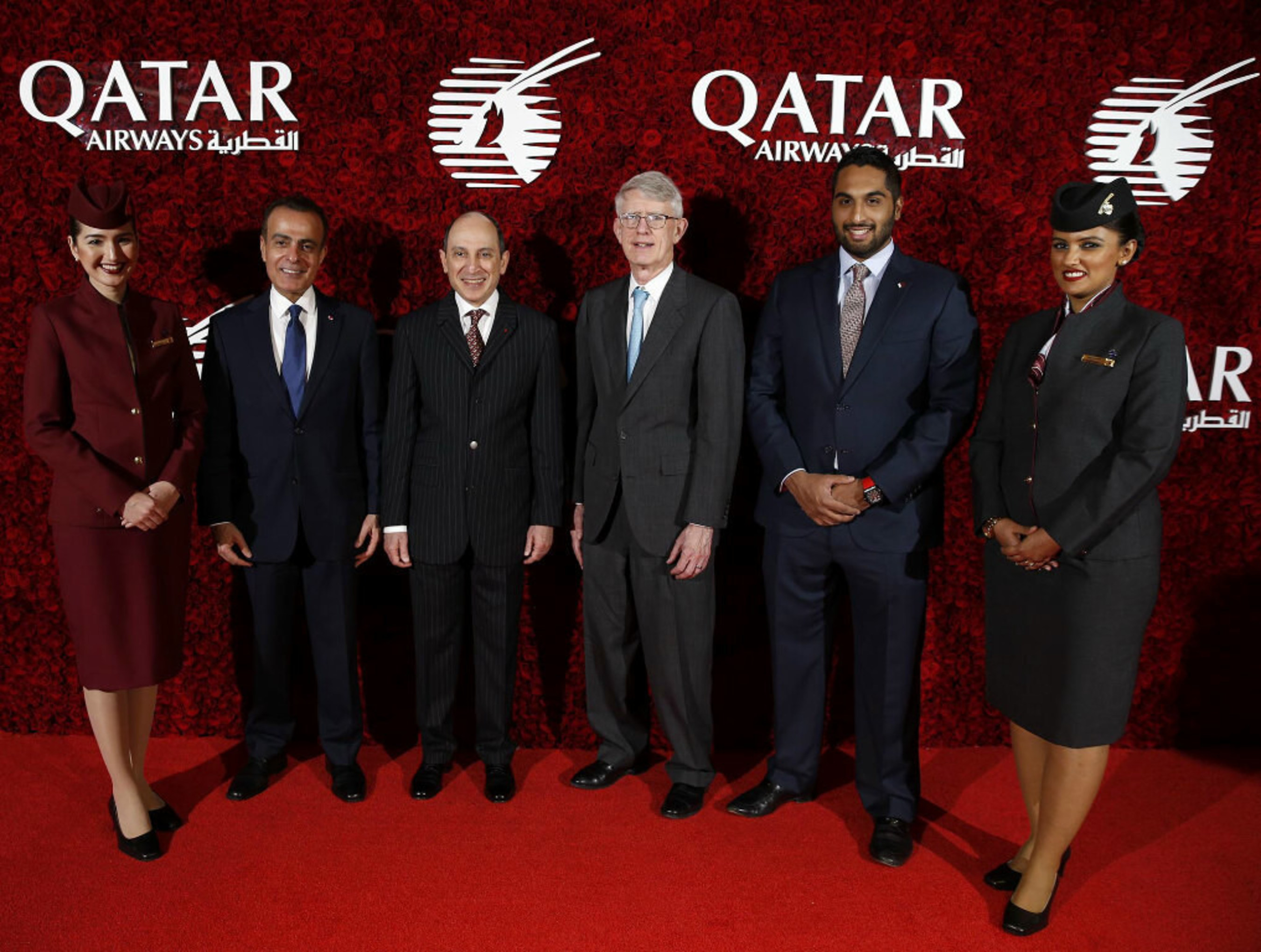 Qatar Airways Group Chief Executive, His Excellency Mr. Akbar Al Baker hosts the Boston launch gala