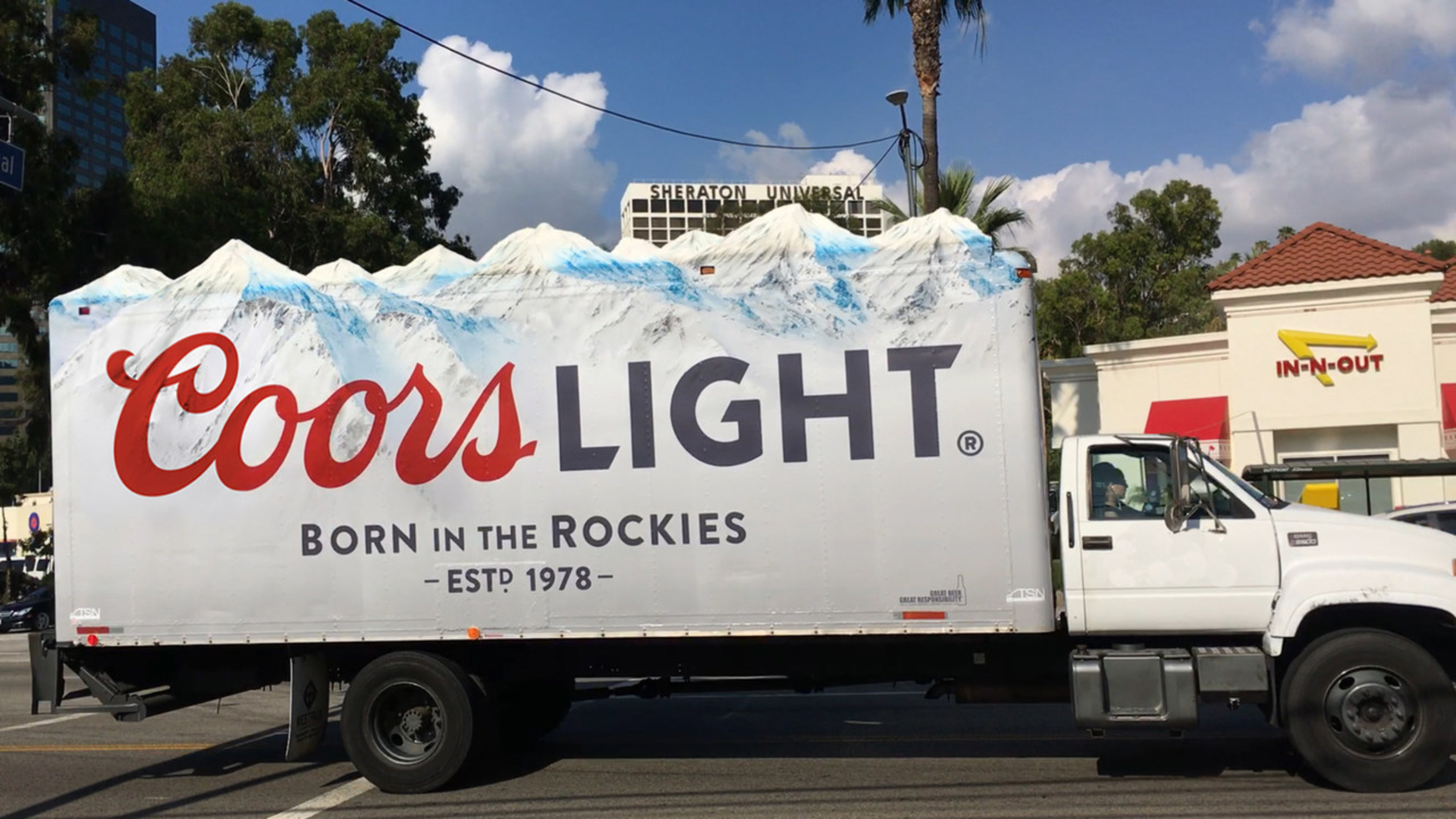 TSN Advertising partners with Coors Light to build first ever 3D Rockies truck