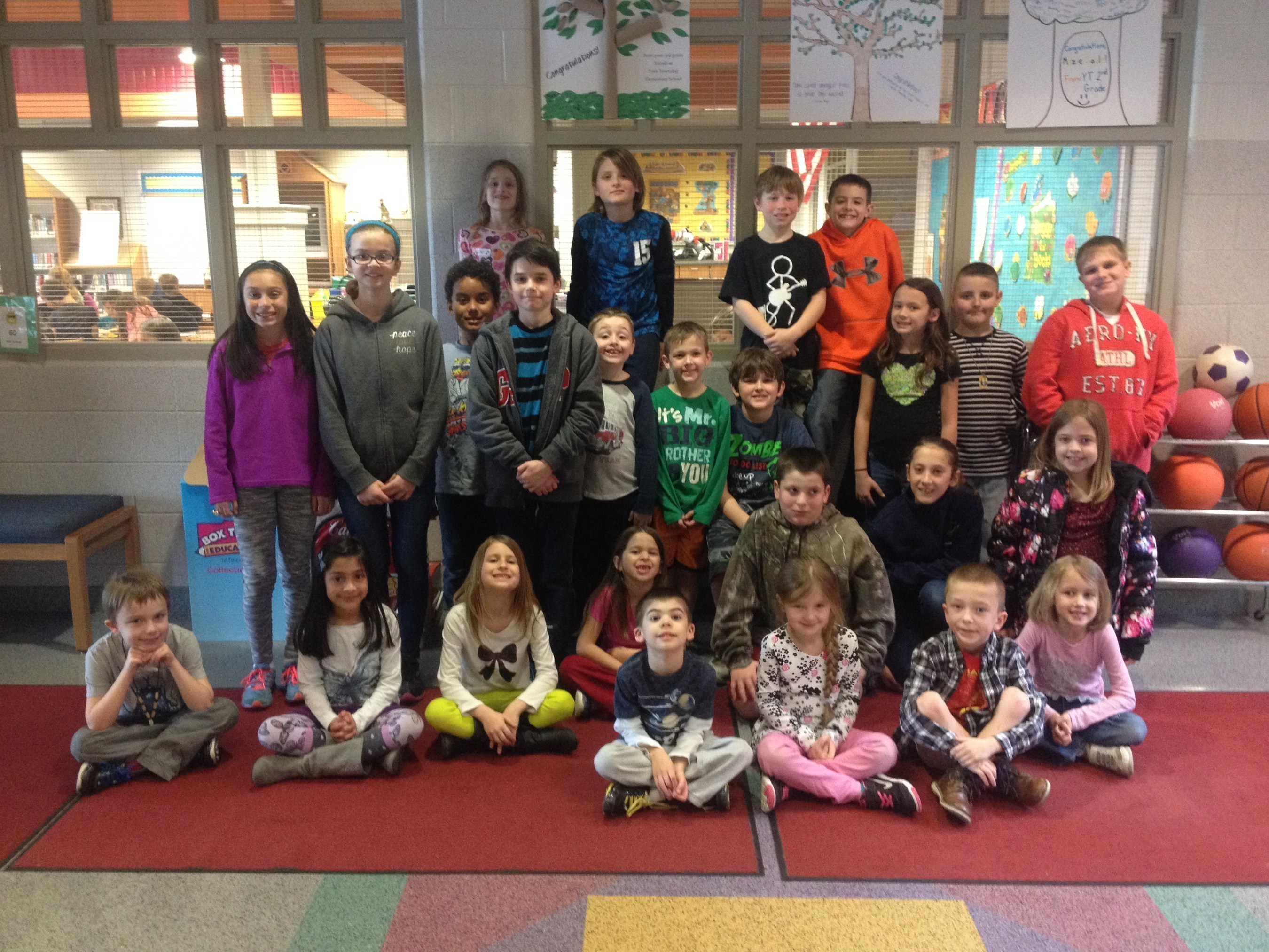 The students of Mazie Gable Elementary School in Red Lion, PA