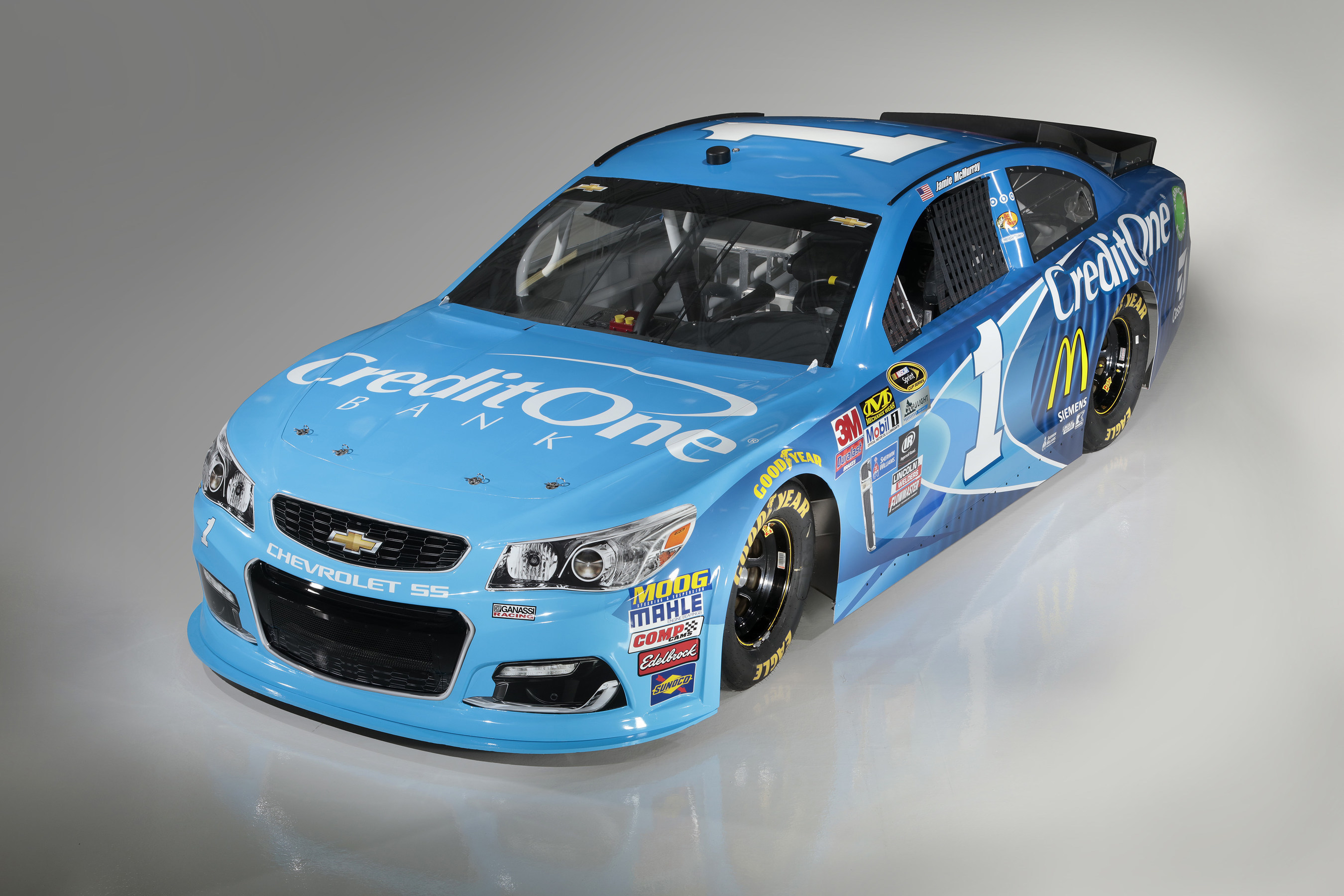 Credit One Bank will make its NASCAR Sprint Cup Series debut as the primary partner on the No. 1 Credit One Bank Chevrolet SS this weekend at Richmond International Raceway.