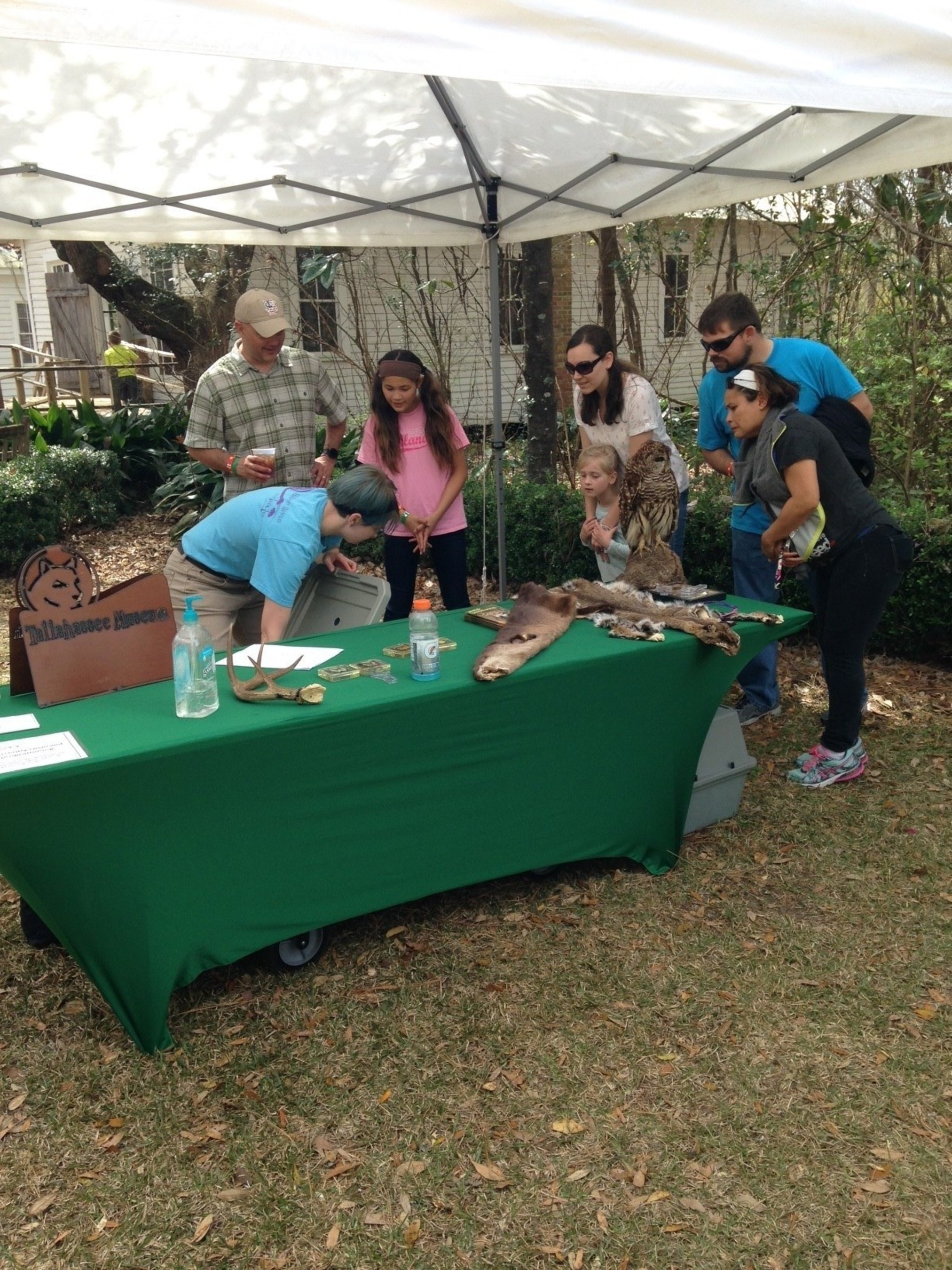 Families of wounded veterans learn about native Florida wildlife.