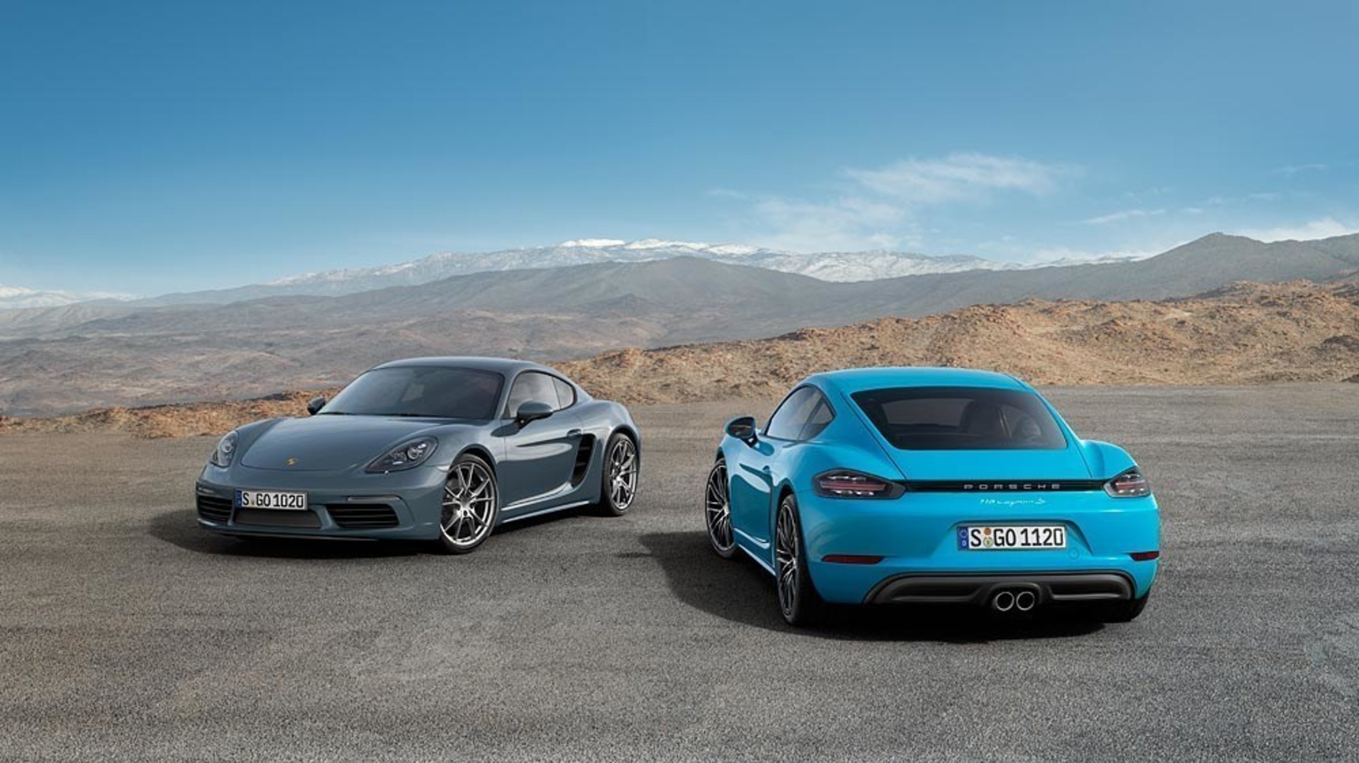 The new 2017 Porsche 718 Cayman and 718 Cayman S