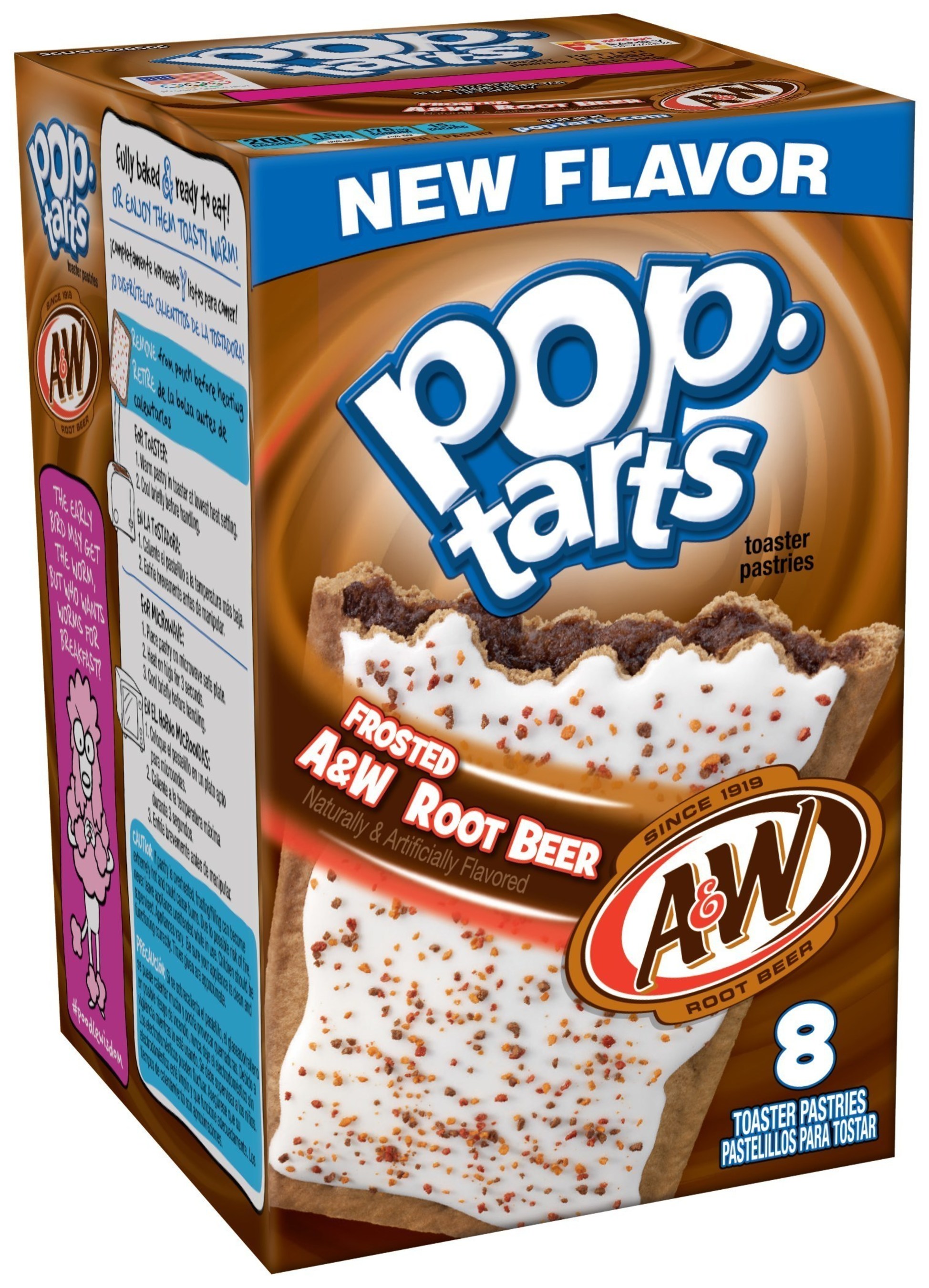 Frosted A&W(TM) Root Beer Pop-Tarts