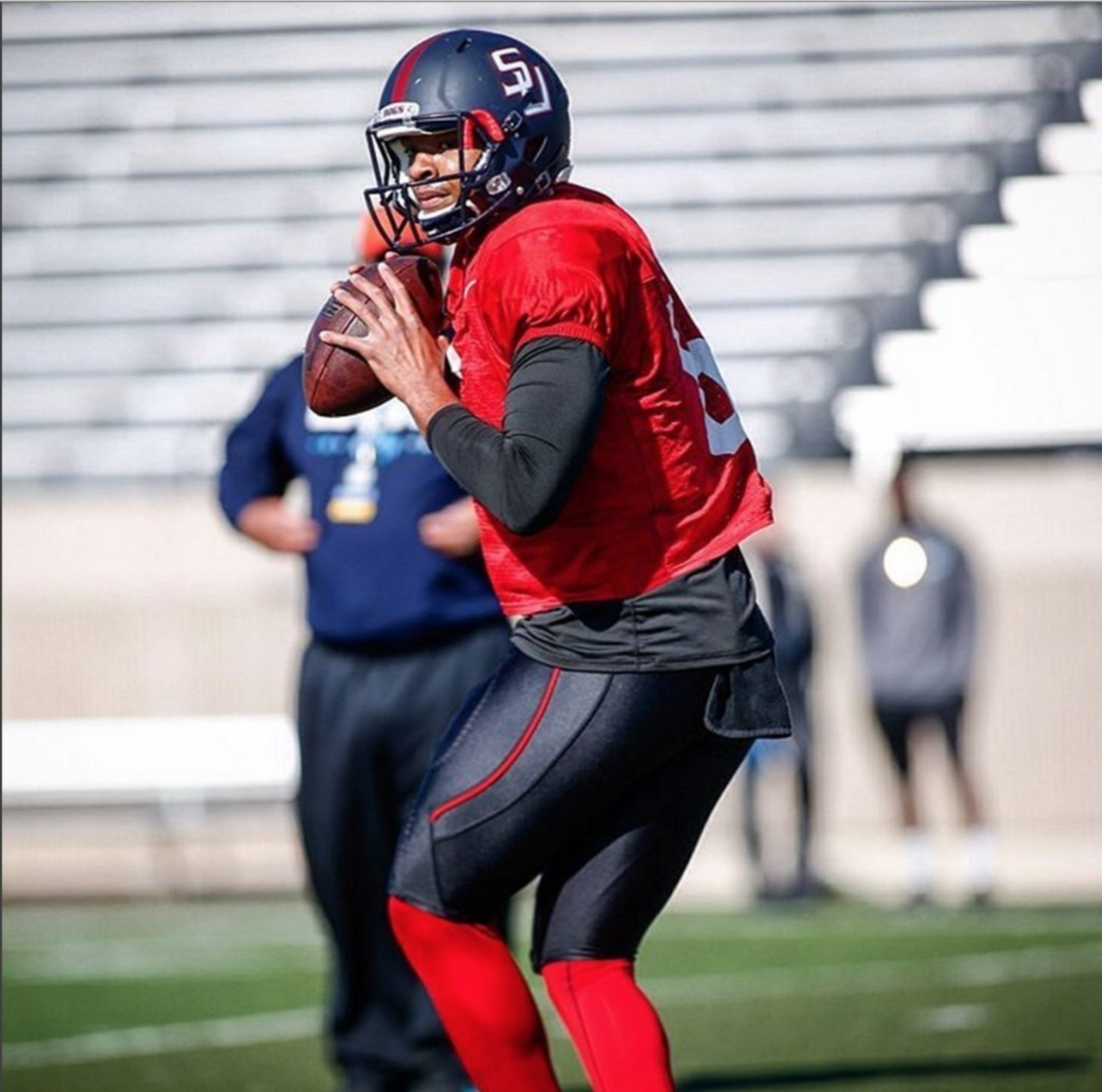 Gigantic Gunslinger 6-5, 245 QB Michael Eubank of Samford Is Has Great Interest From Carolina Panthers, Buccaneers, and Raiders per Inspired Athletes
