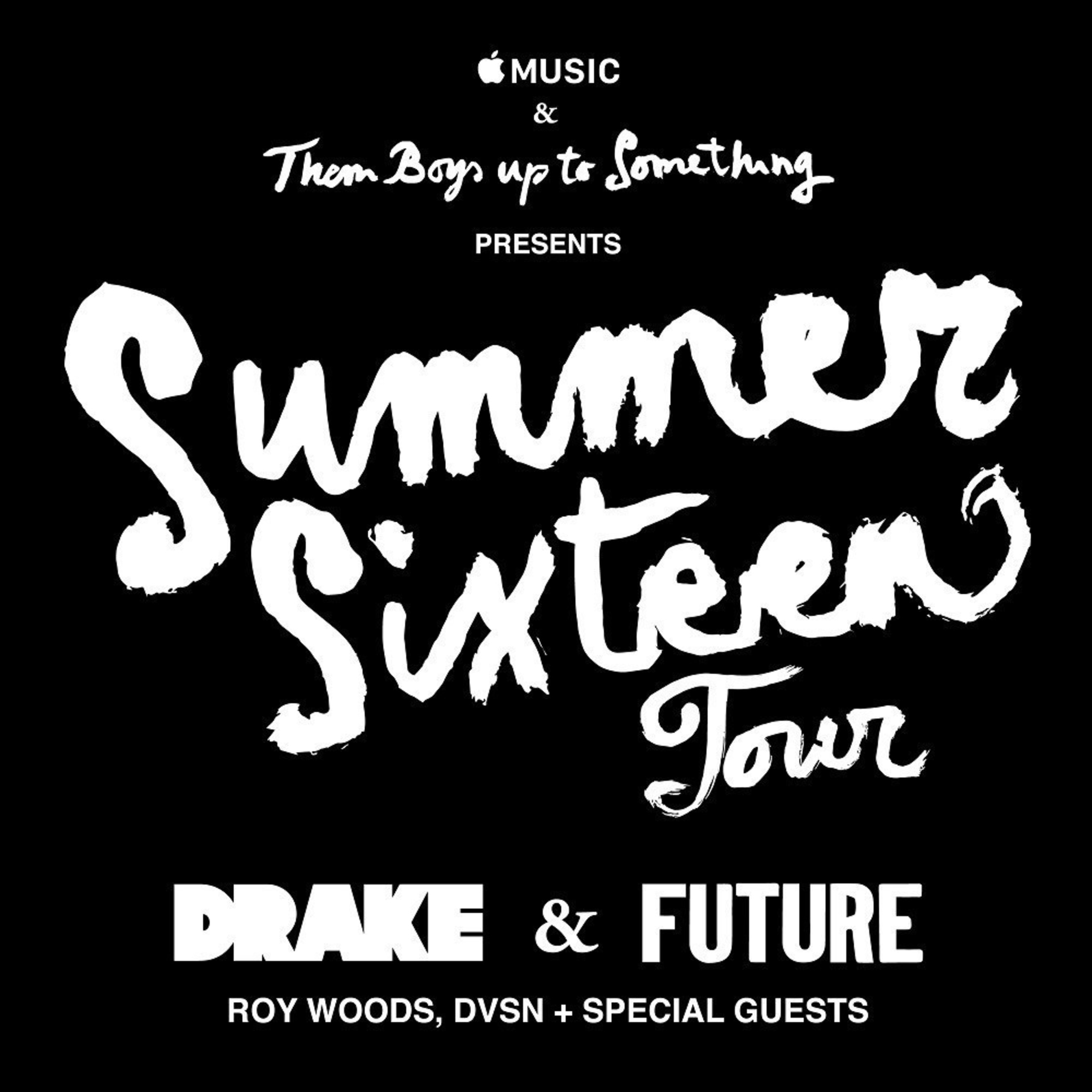 DRAKE TO LAUNCH SUMMER SIXTEEN TOUR WITH FUTURE AND SPECIAL GUESTS