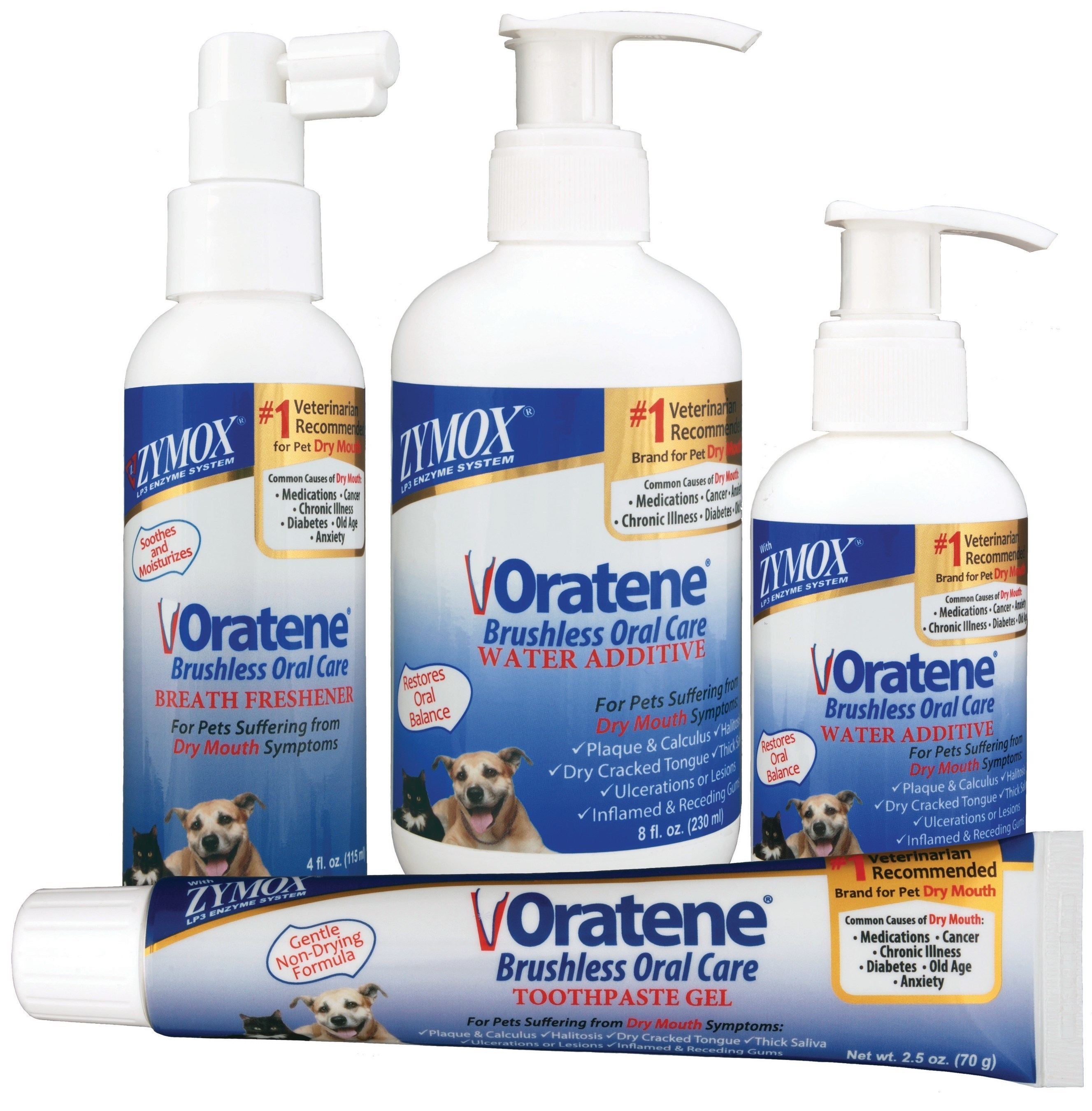 ZYMOX Oratene Brushless Oral Care for Pets