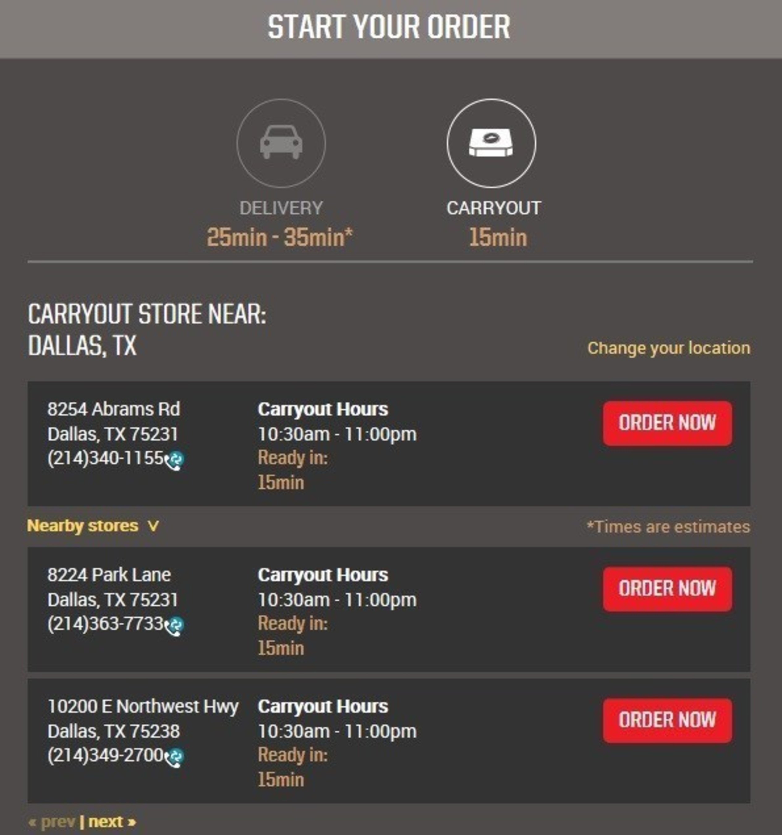 Pizza Hut is officially rolling out its new "Visible Promise Time," which allows customers to see an estimated timeline of when their food will be ready prior to actually placing the order. Pizza Hut is the only pizza company providing customers with the ability to see their wait time before ordering. The visible promise time works both for delivery and carryout, making it easier for customers to game plan around a timeframe.