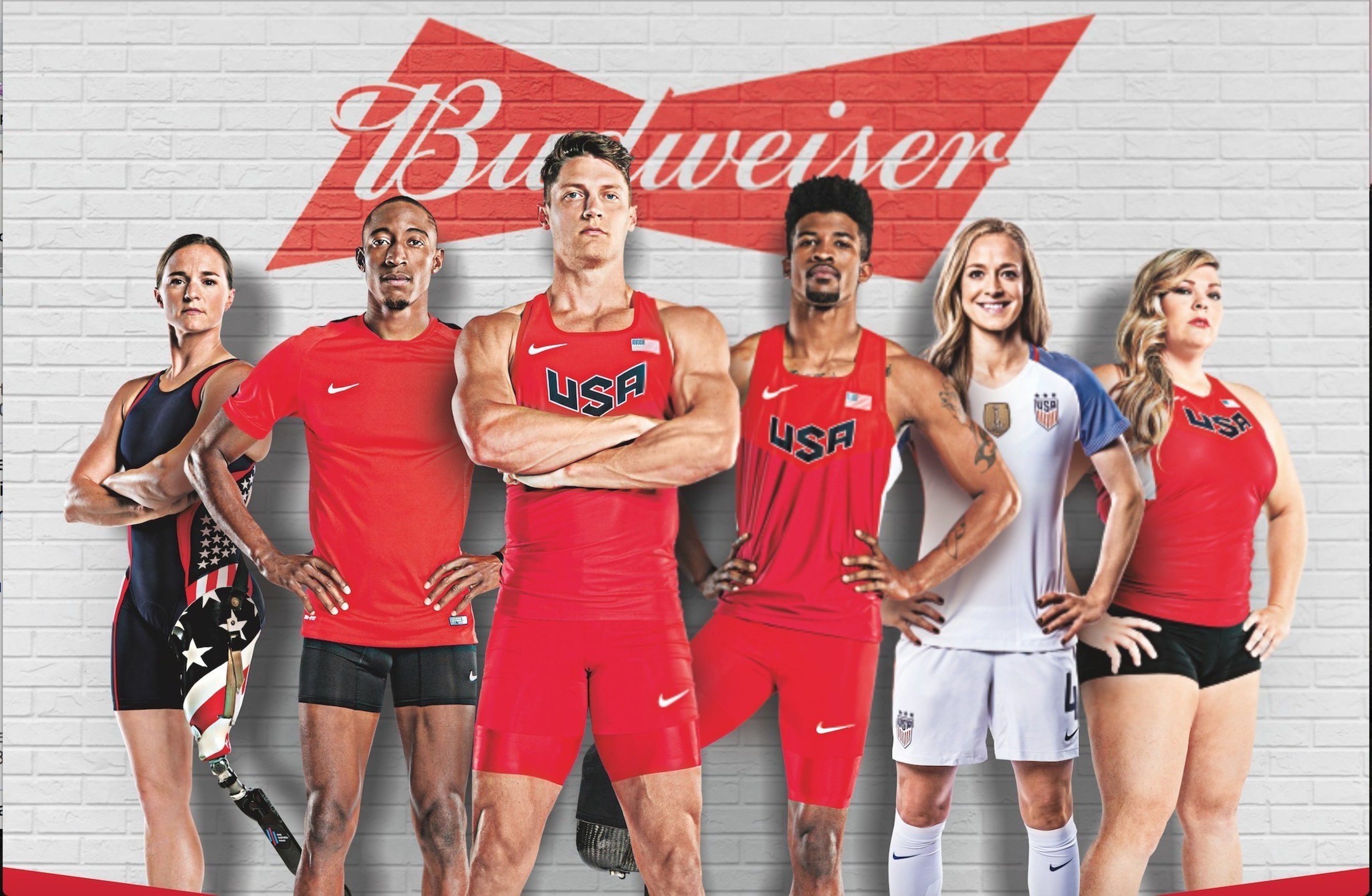Budweiser Joins Forces with Six Elite Athletes to Support their Journeys to the 2016 Olympic Games in Rio de Janeiro