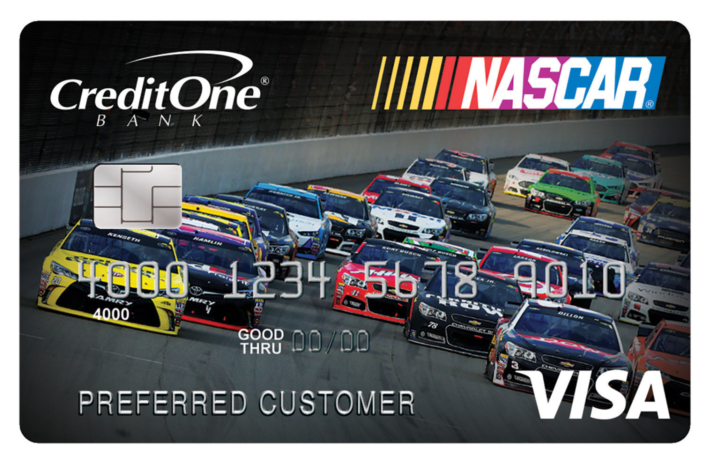 The official credit card of NASCAR