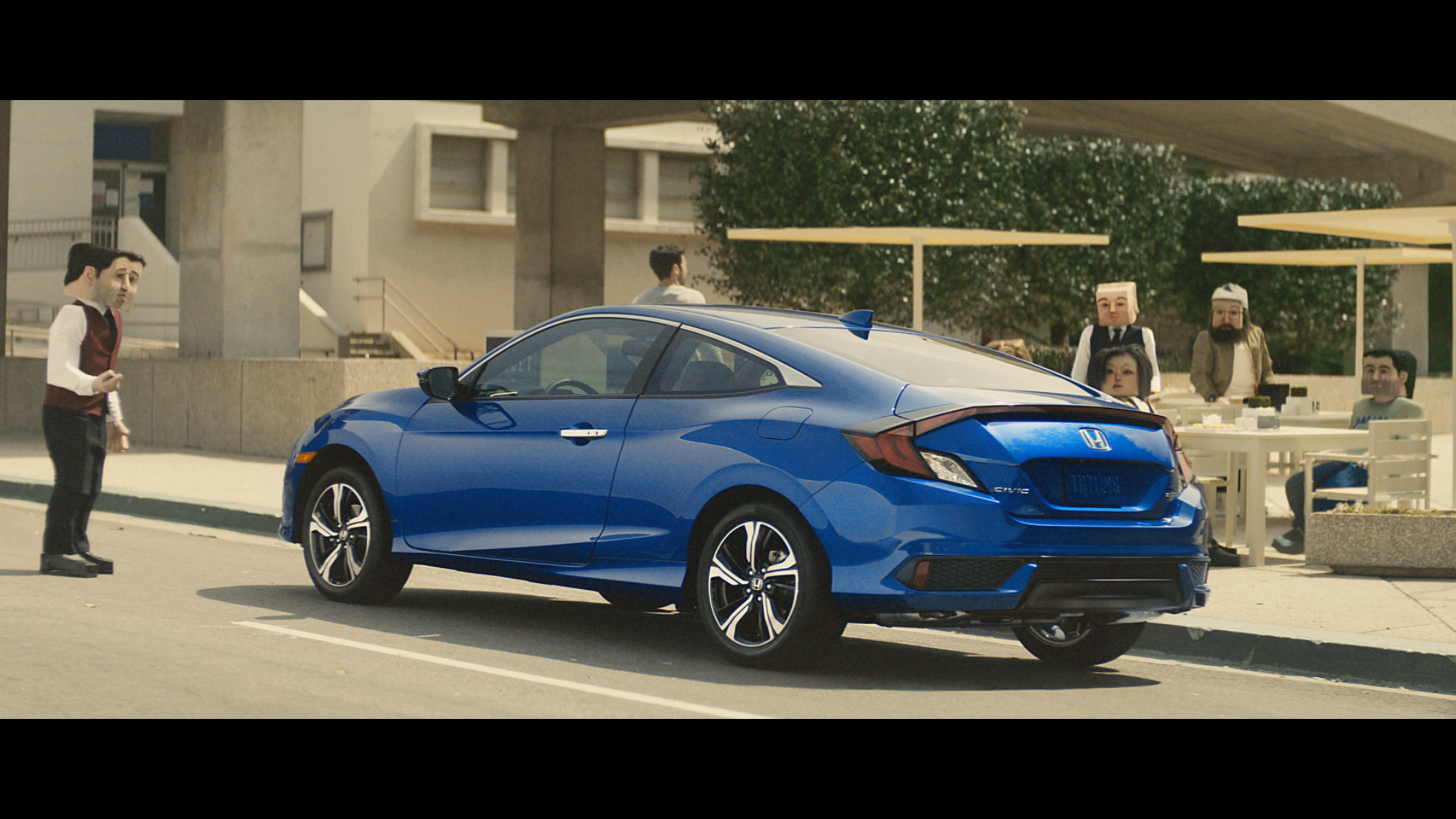 All-New Civic Coupe is Anything but "Square" in New Ad Campaign