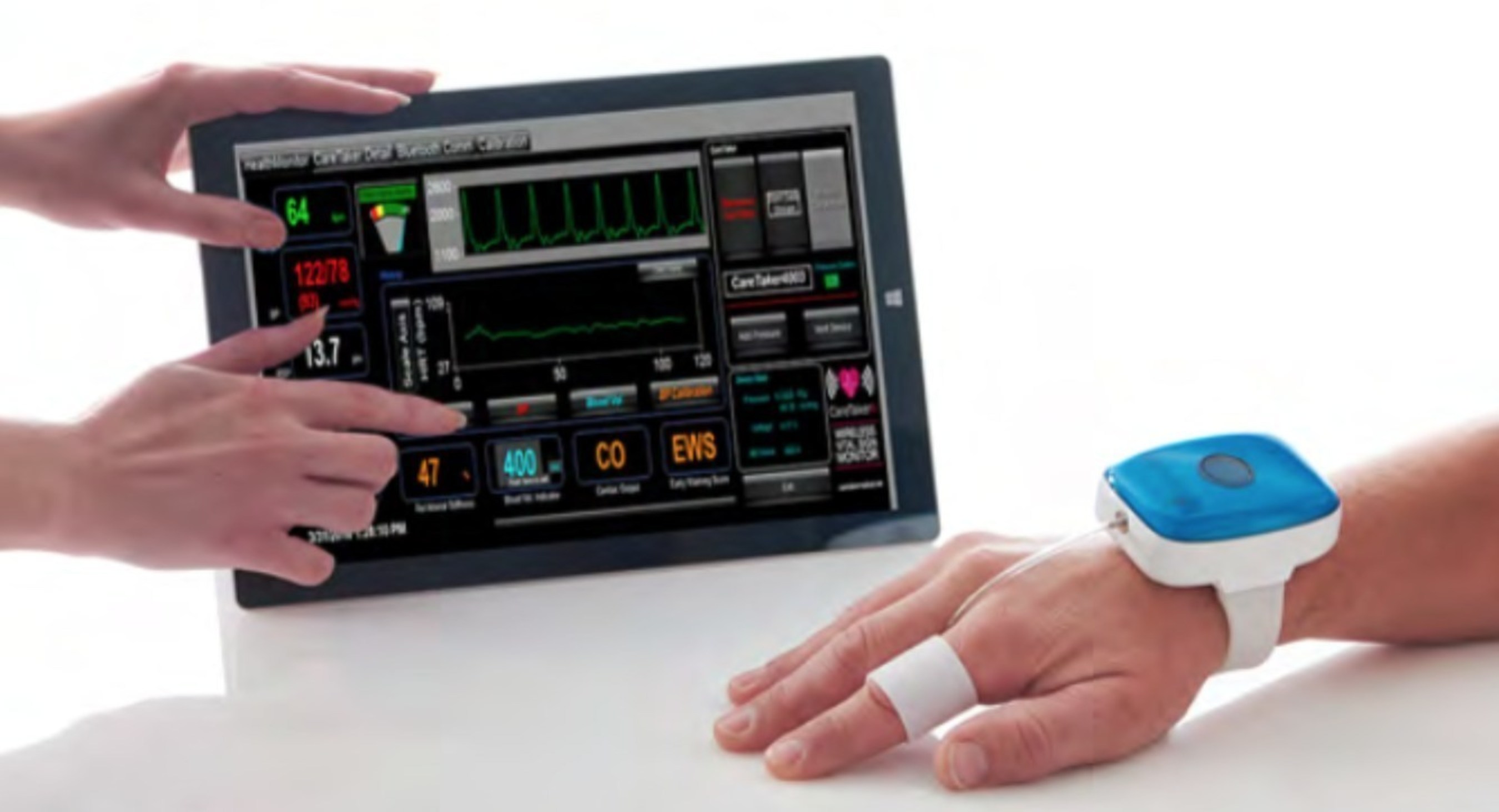FDA Approves CareTaker® Wireless Remote Patient Monitor For Continuous  Non-Invasive Blood Pressure (cNIBP) and Heart Rate Monitoring using  patented Finger Cuff Technology