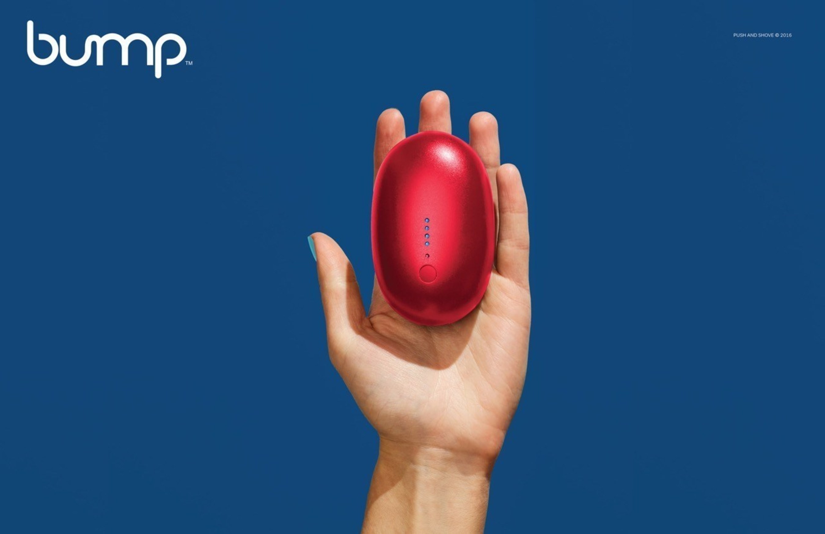 Bump is design at its best, it fits as perfectly in your hand as it does in your pocket,