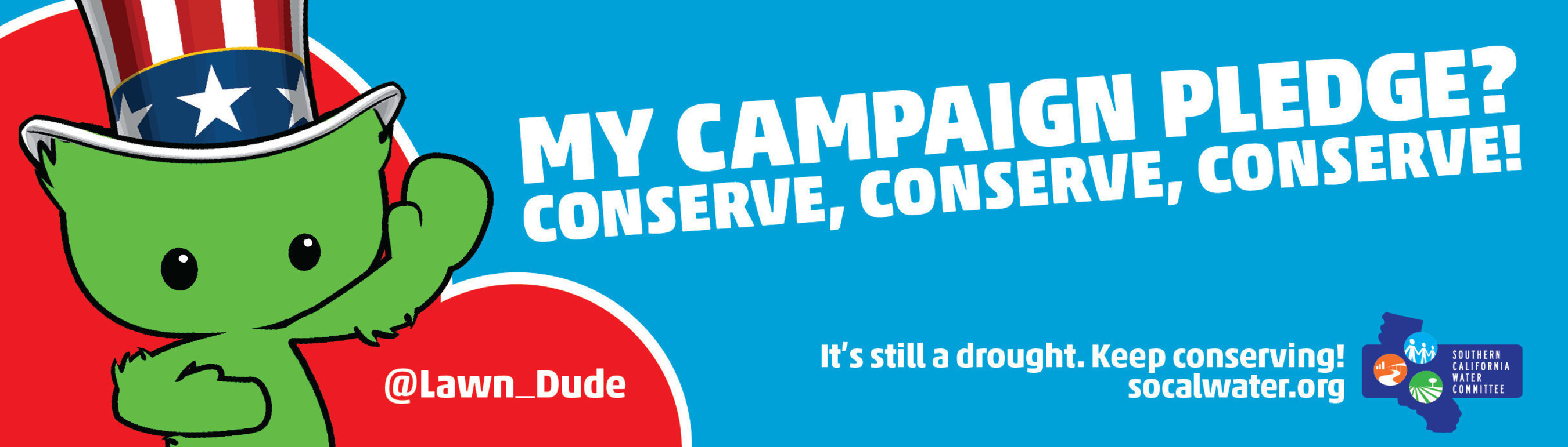 My Campaign Pledge? Conserve, Conserve, Conserve!