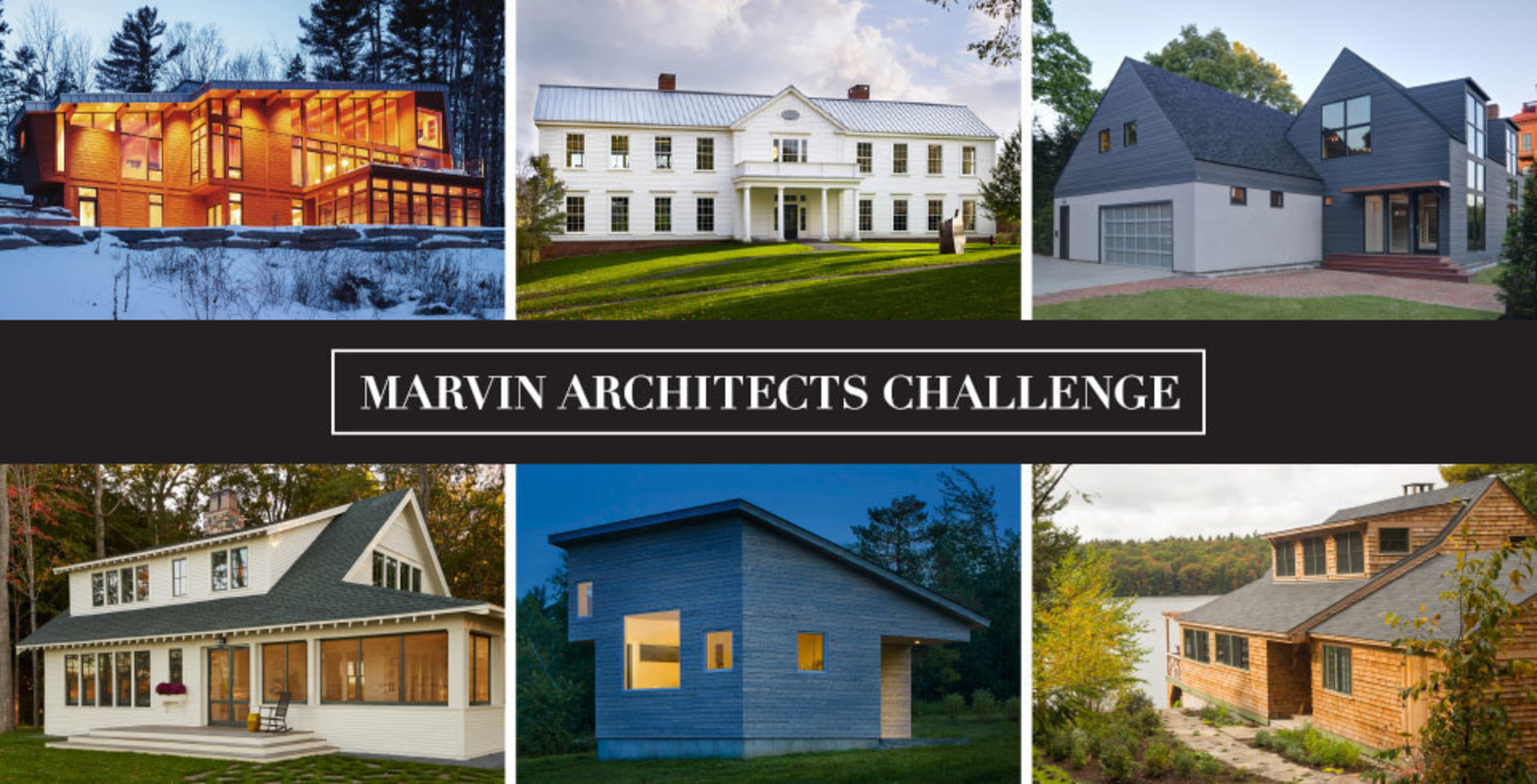 Marvin has announced its 2016 Architects Challenge winners in six categories: Best In Show,  Best Contemporary, Best Transitional, Best Traditional New Construction, Best Remodel/Addition, and Best Commercial. See all the winners at www.marvin.com/ArchitectsChallenge.