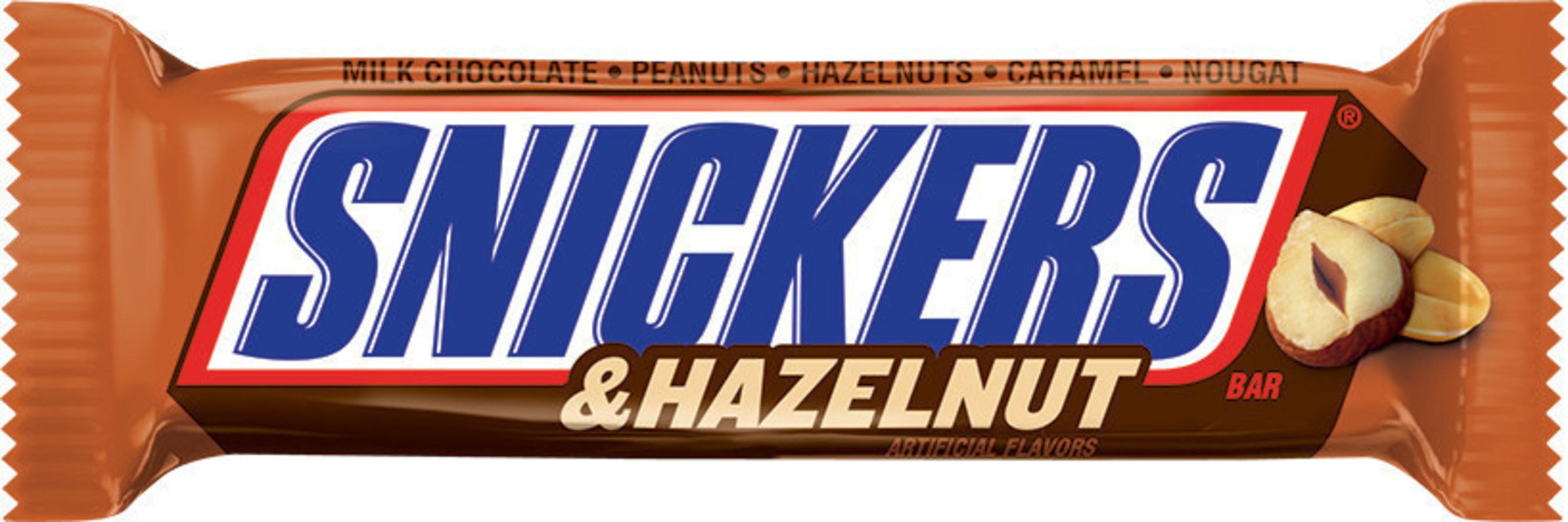 Available in December 2016, SNICKERS(R) Hazelnut satisfies with everything consumers love about SNICKERS(R) -- peanuts, caramel and nougat covered in milk chocolate -- with the addition of delicious hazelnuts.