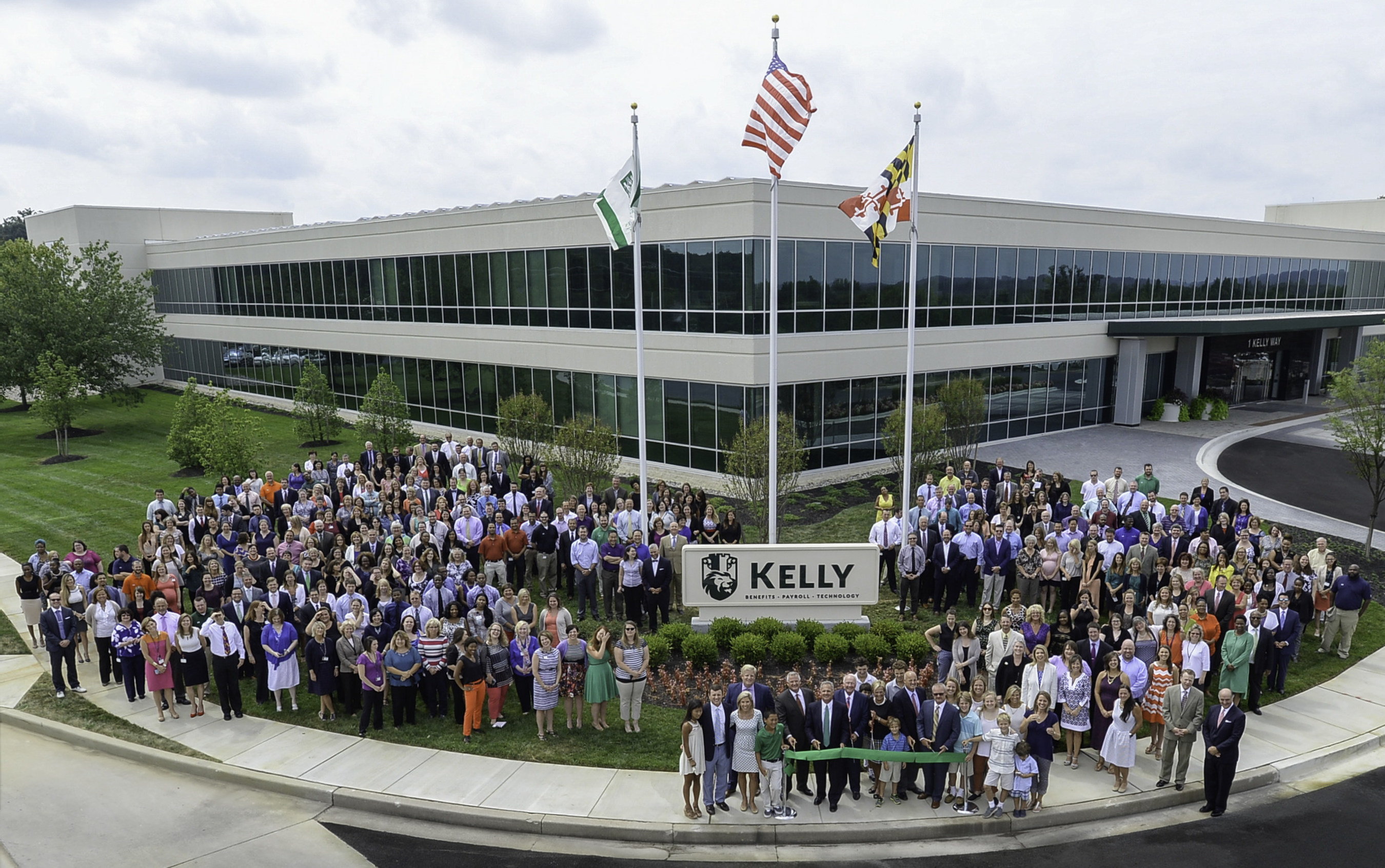 KELLY Headquarters located in Sparks, Maryland