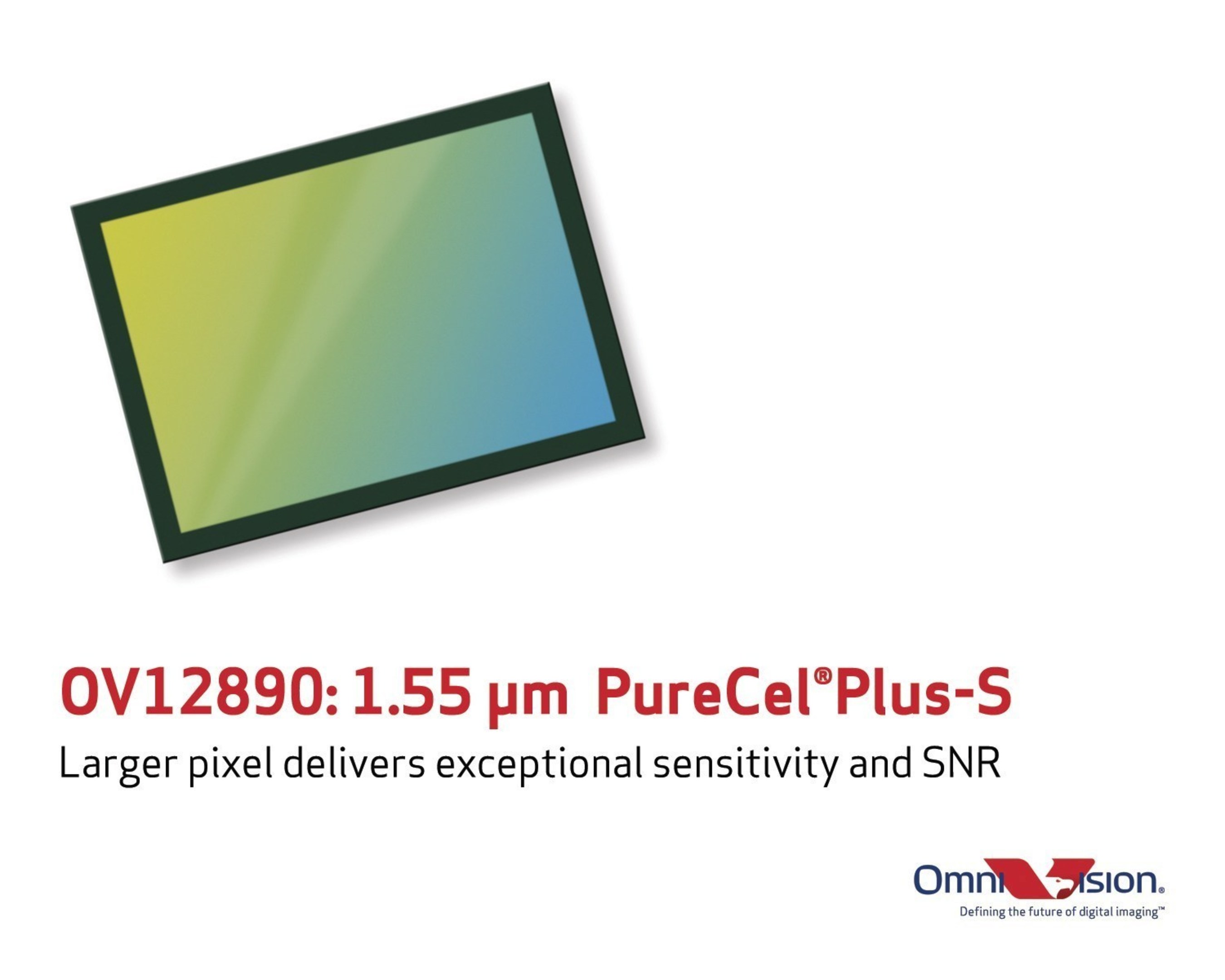 OmniVision's OV12890 PureCel(R)Plus-S sensor