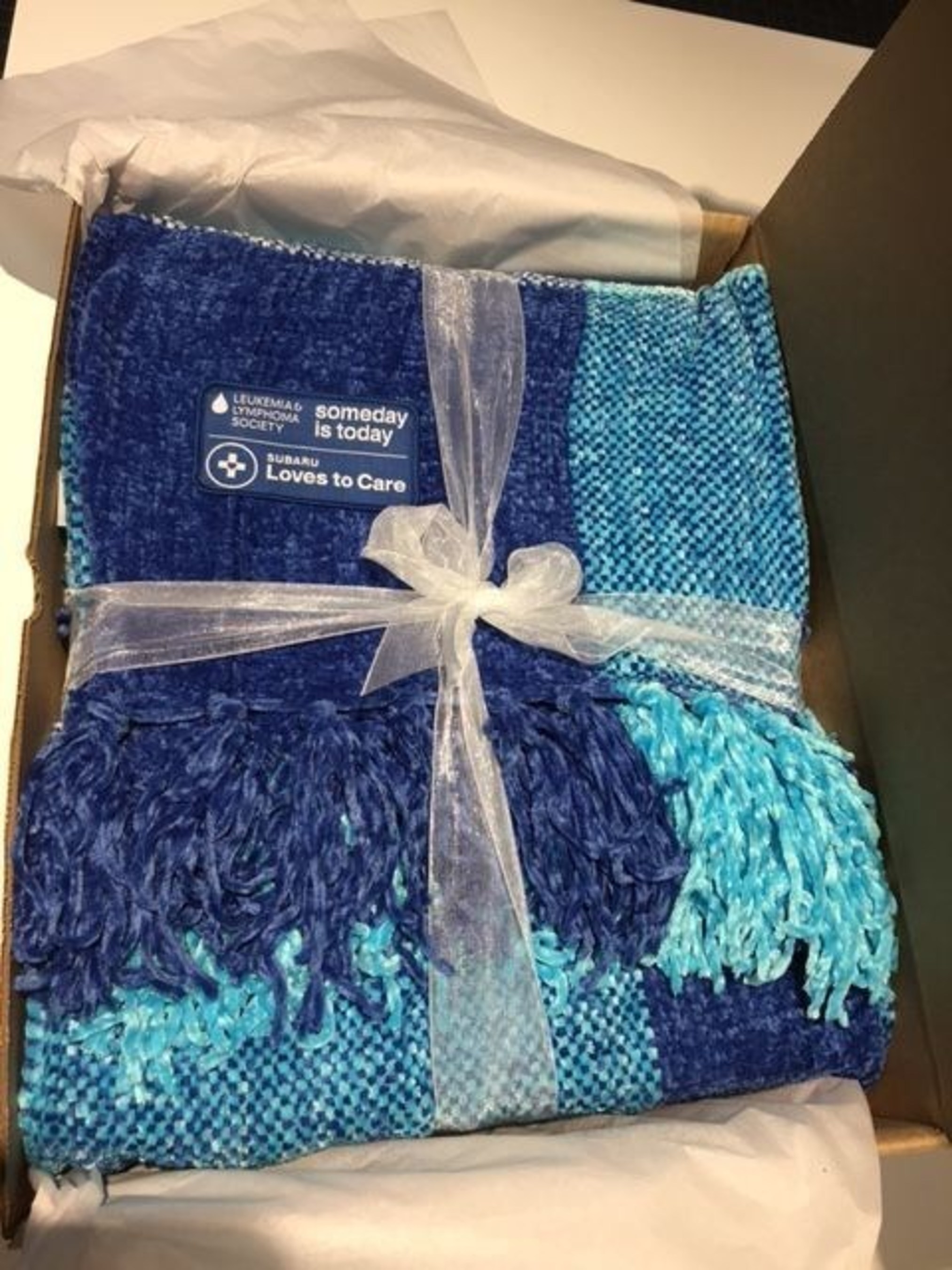 During Subaru Loves to Care month this June, The Leukemia & Lymphoma Society and participating Subaru retailers across the country together will provide blankets and messages of hope to patients undergoing cancer treatment at local hospitals and treatment centers.