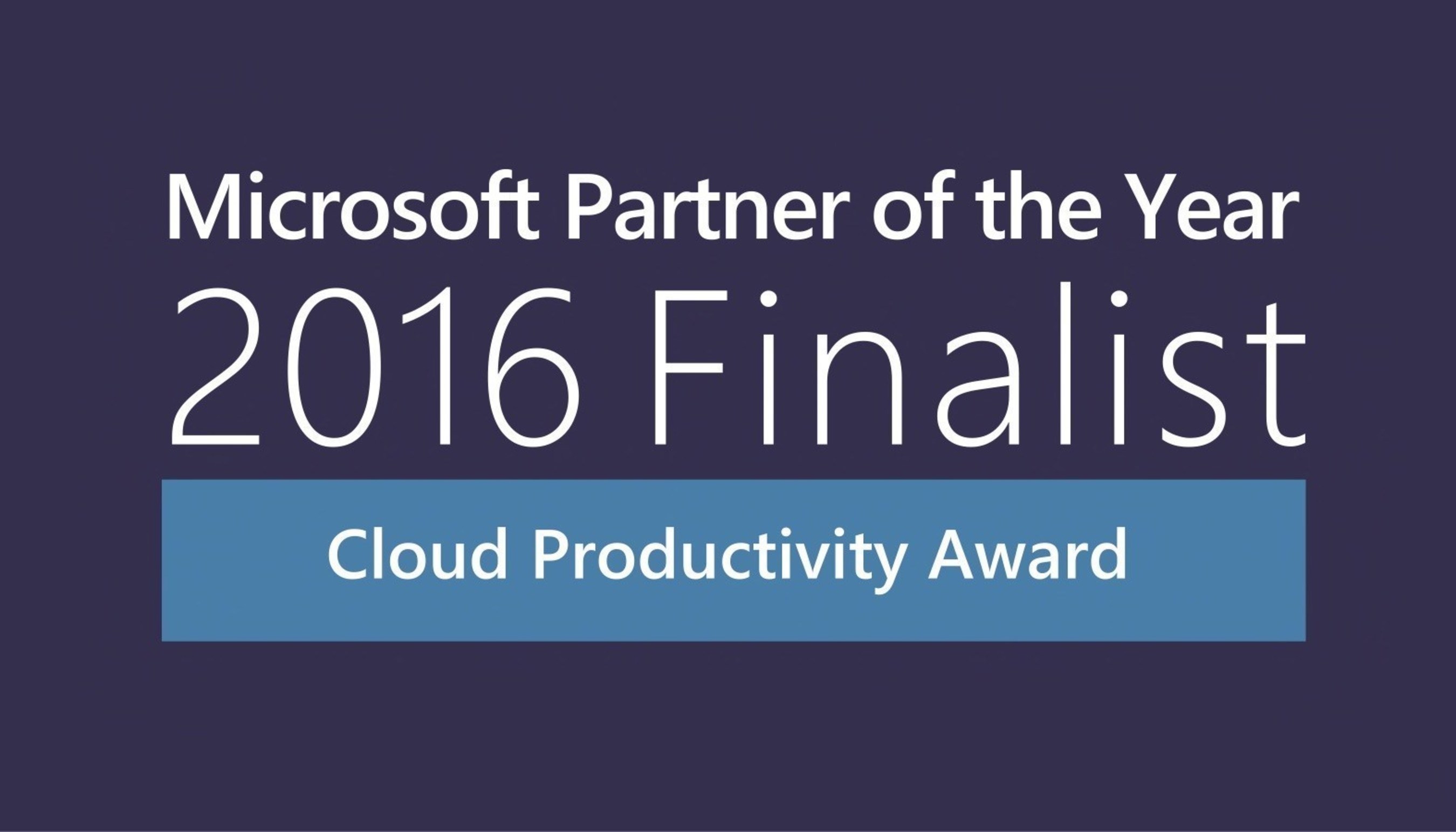 SADA Systems awarded Microsoft 2016 Partner of the Year - Cloud Productivity