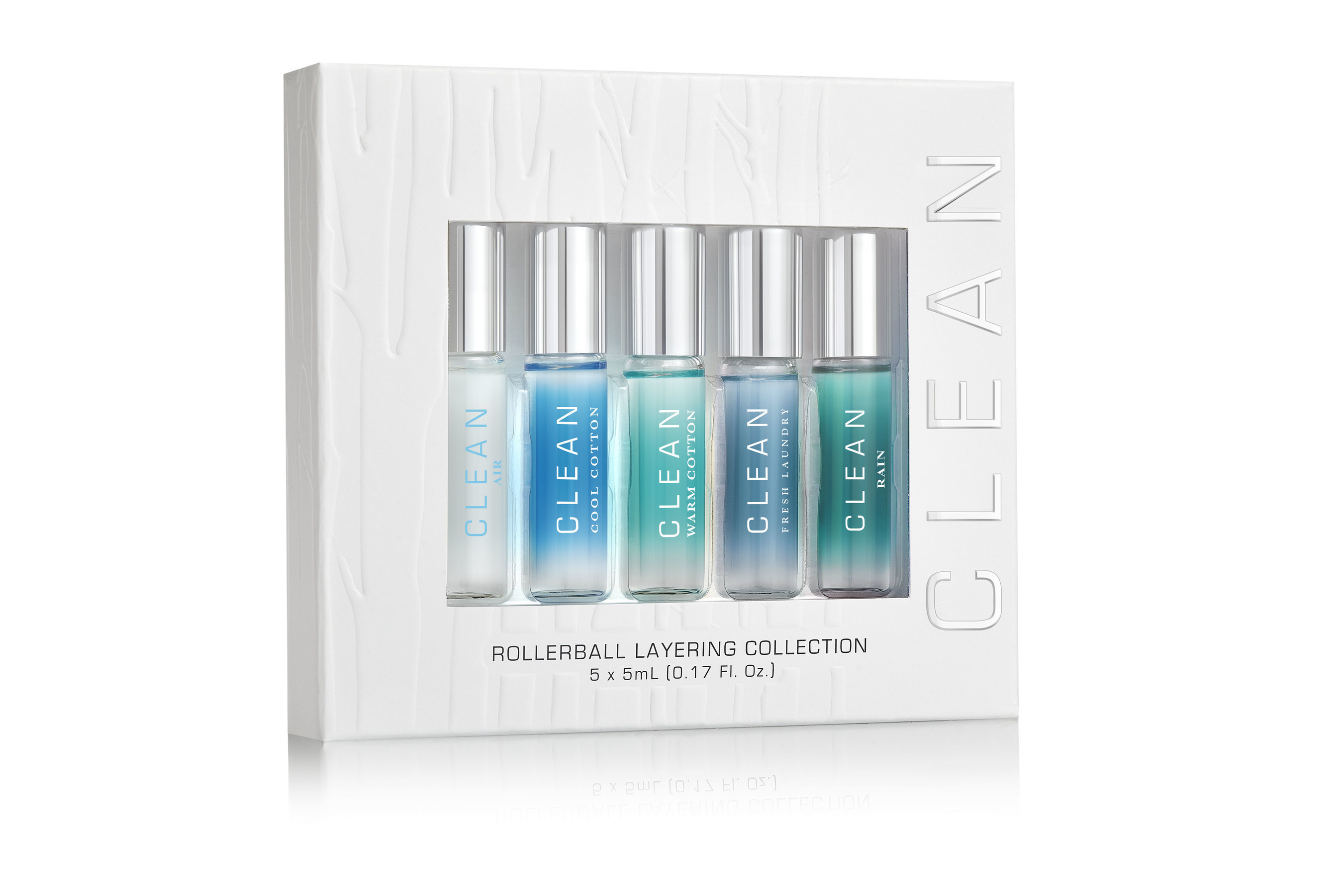 CLEAN Five-Piece Rollerball Layering Set