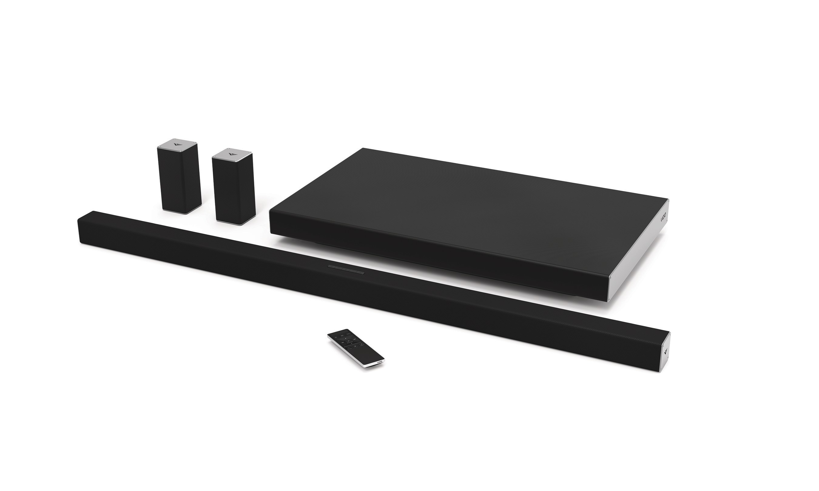 VIZIO debuts all-new home theater sound bar collection, featuring high performance 5.1 surround sound and innovative, new slim design. The line-up is part of next generation VIZIO SmartCast(TM) Ecosystem with Integrated Google Cast for Simple WiFi Casting from anywhere in the home.