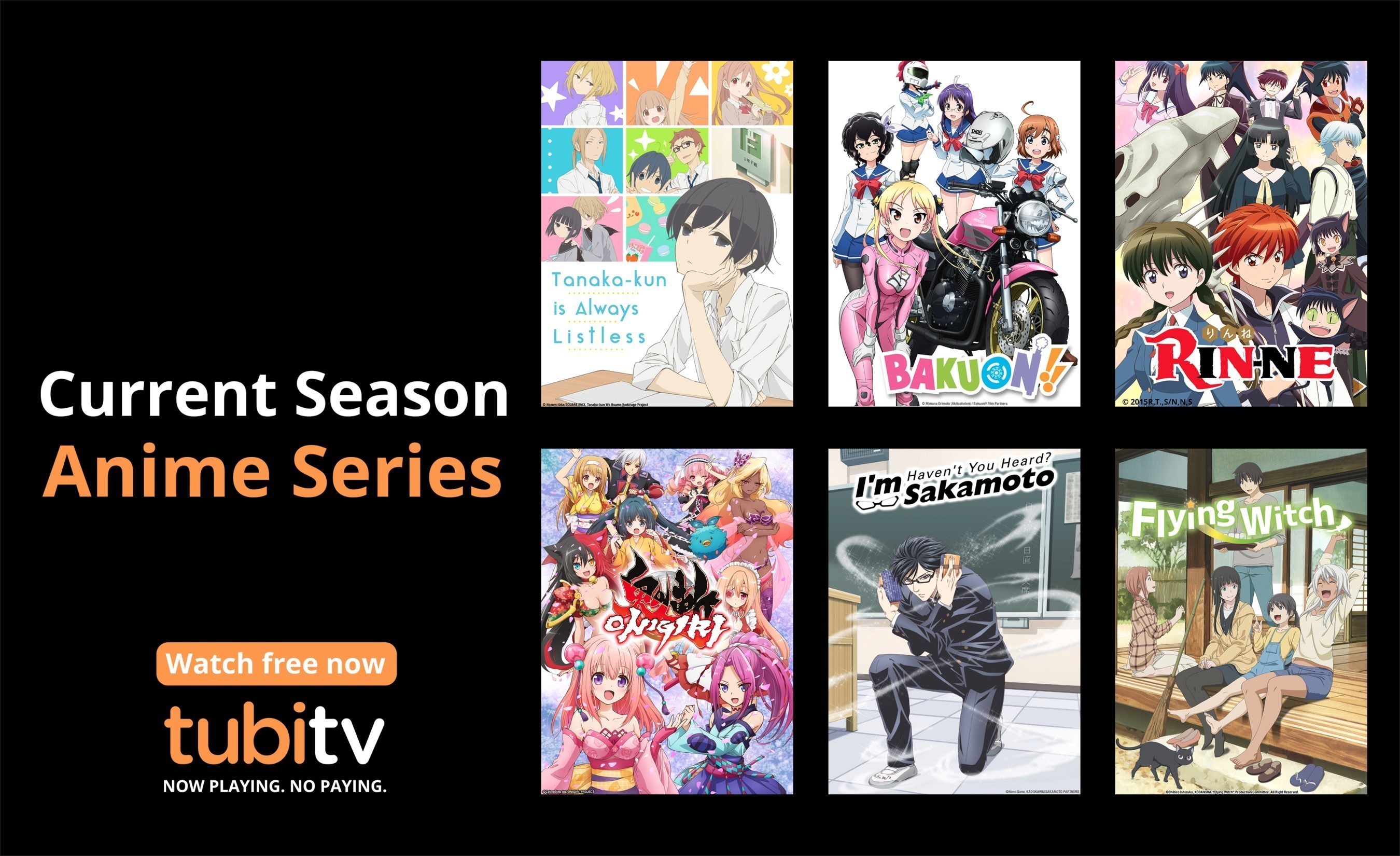 Tubi TV And Sentai Filmworks Partner To Stream New And Classic Anime