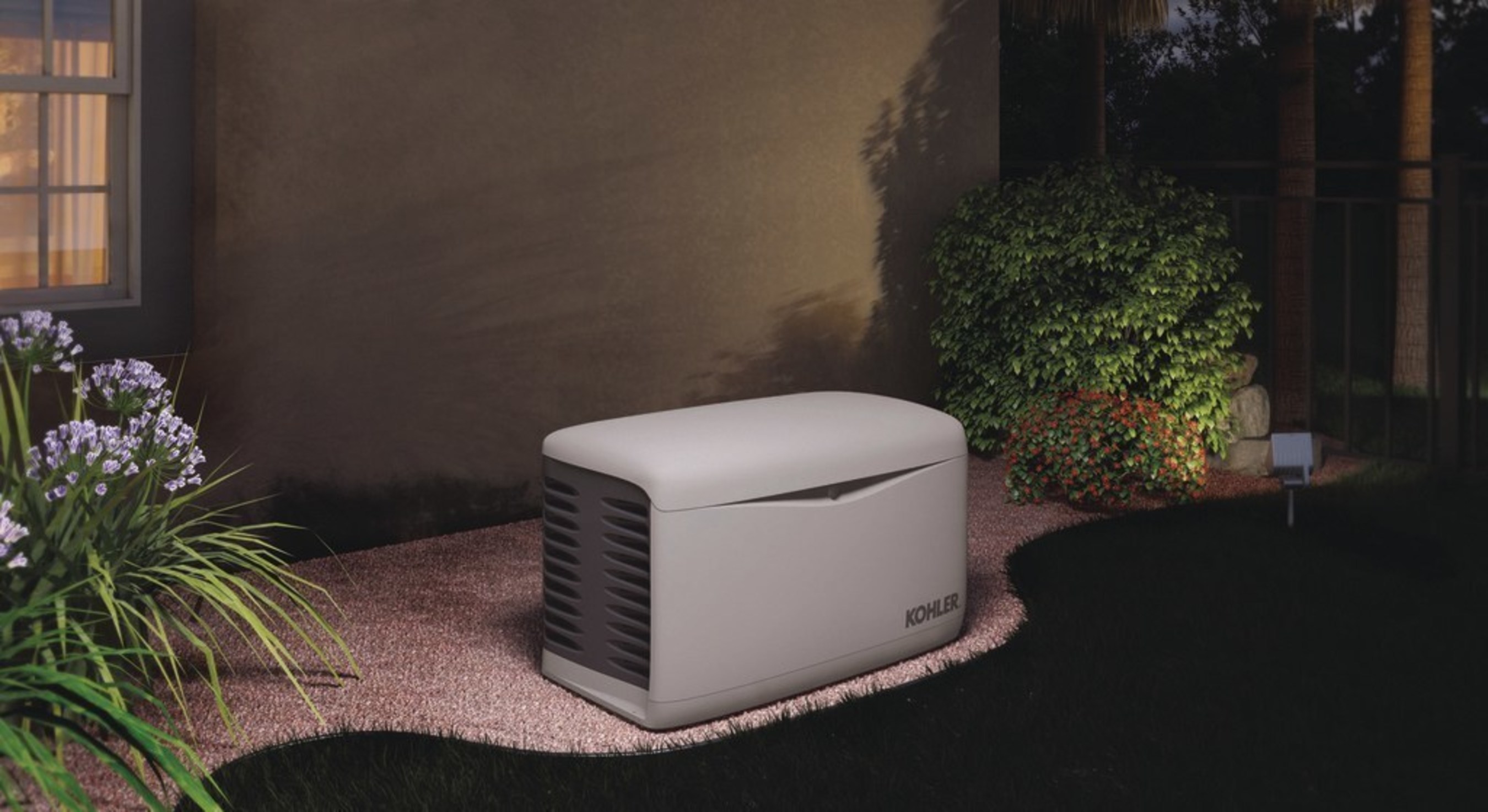 An automatic standby generator is permanently installed outside a home, similar to a central air conditioning unit, and runs on natural gas or propane using existing gas lines. When power is lost to the home, a standby generator automatically turns on - typically within 10 seconds - and can power all critical systems and appliances within the home. Homeowners do not need to be present to operate or refuel the generator.