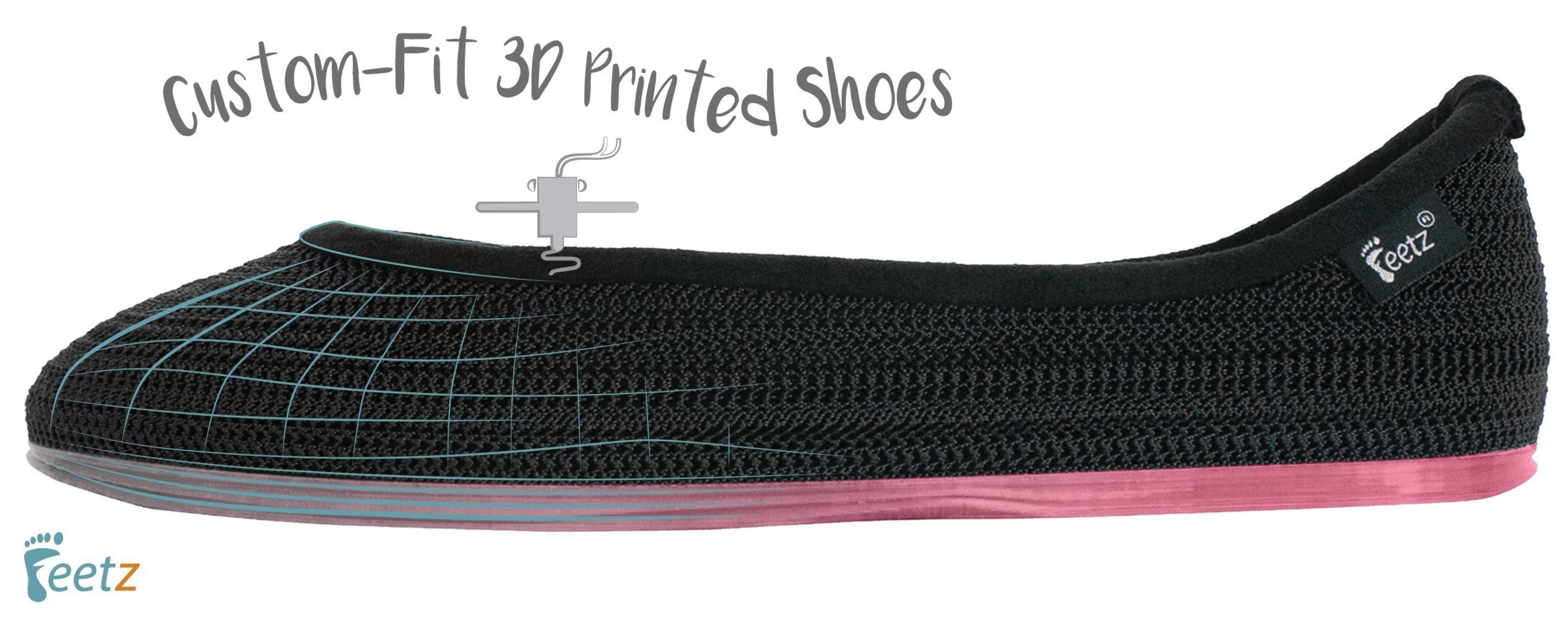 Feetz custom-fit, sustainably made 3D printed shoes.