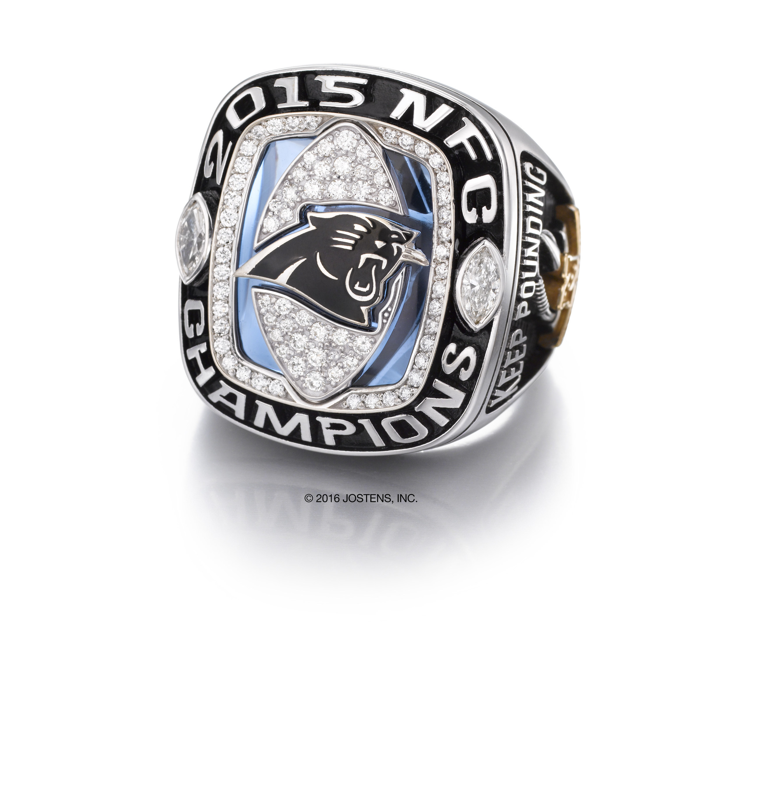 Carolina Panthers 2015 National Football Conference (NFC) Championship ring