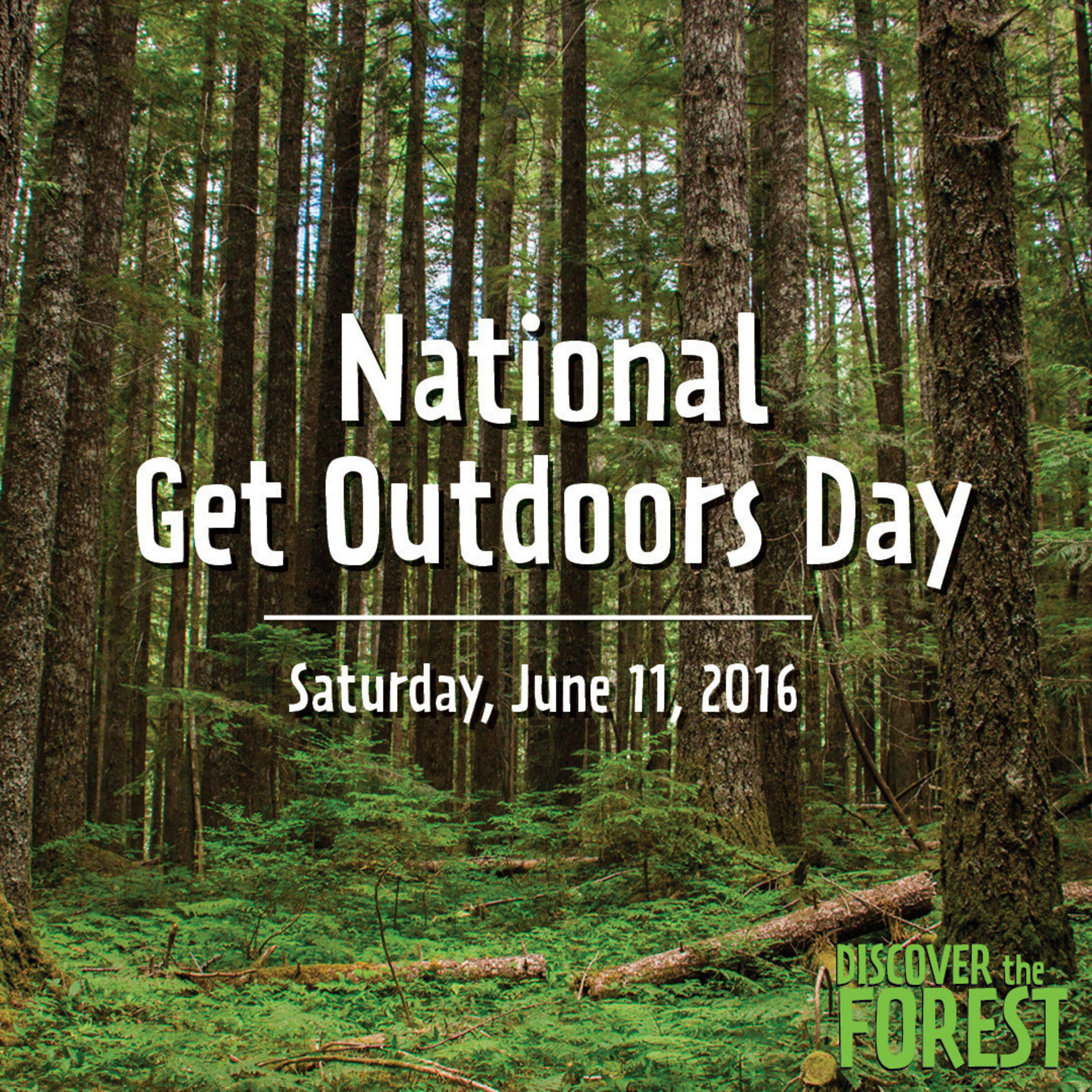 Discover the Forest for National Get Outdoors Day