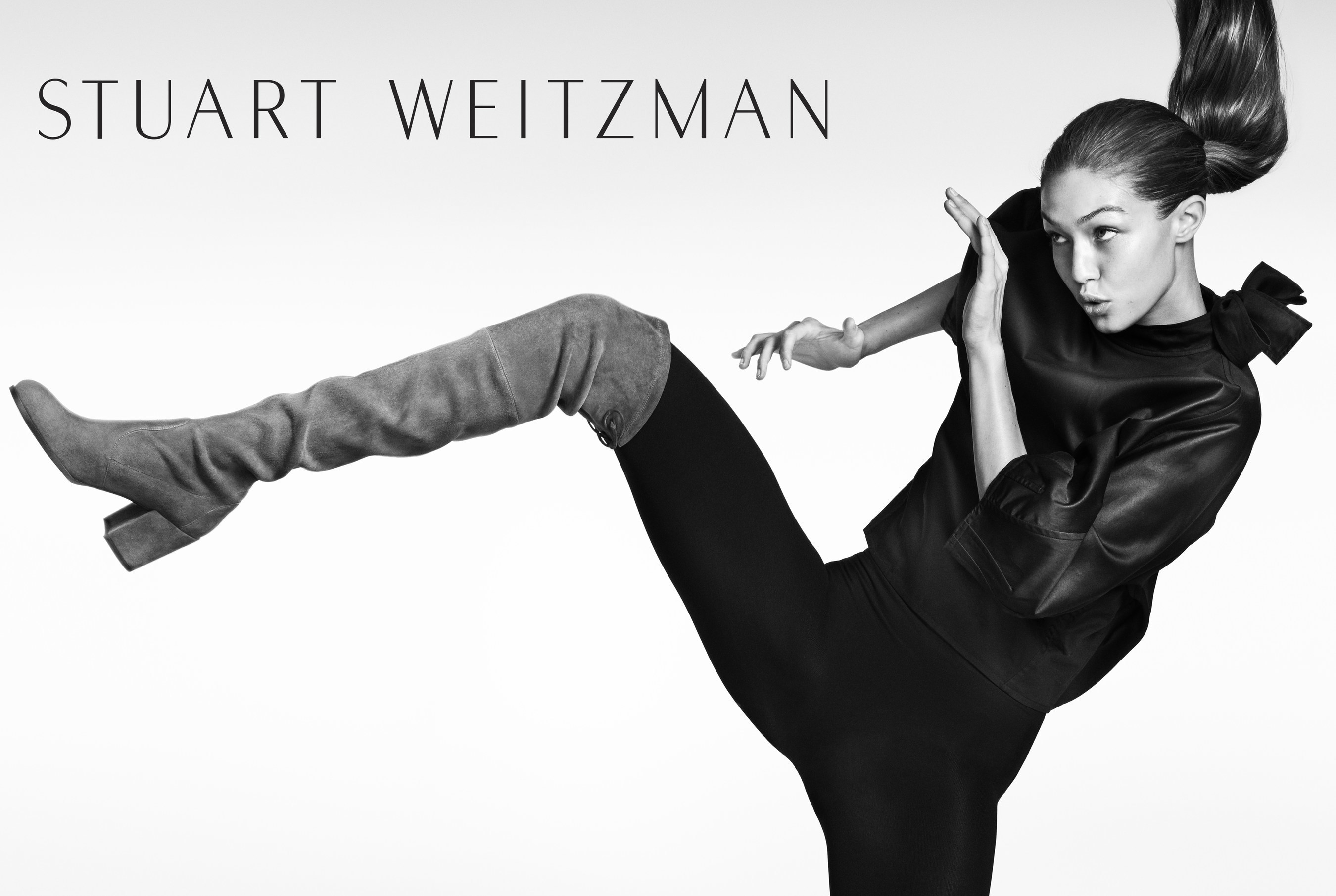 Stuart Weitzman Kick Starts Fall 2016 with a Campaign Starring Gigi Hadid