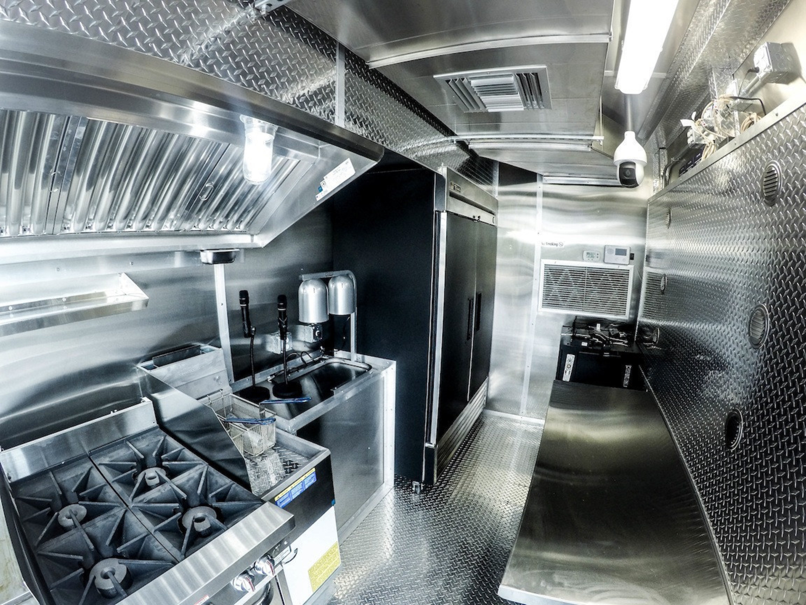 The most up-to-date professional culinary equipment for the dual competition kitchens is housed on the main T.R.U.C.K! platform.