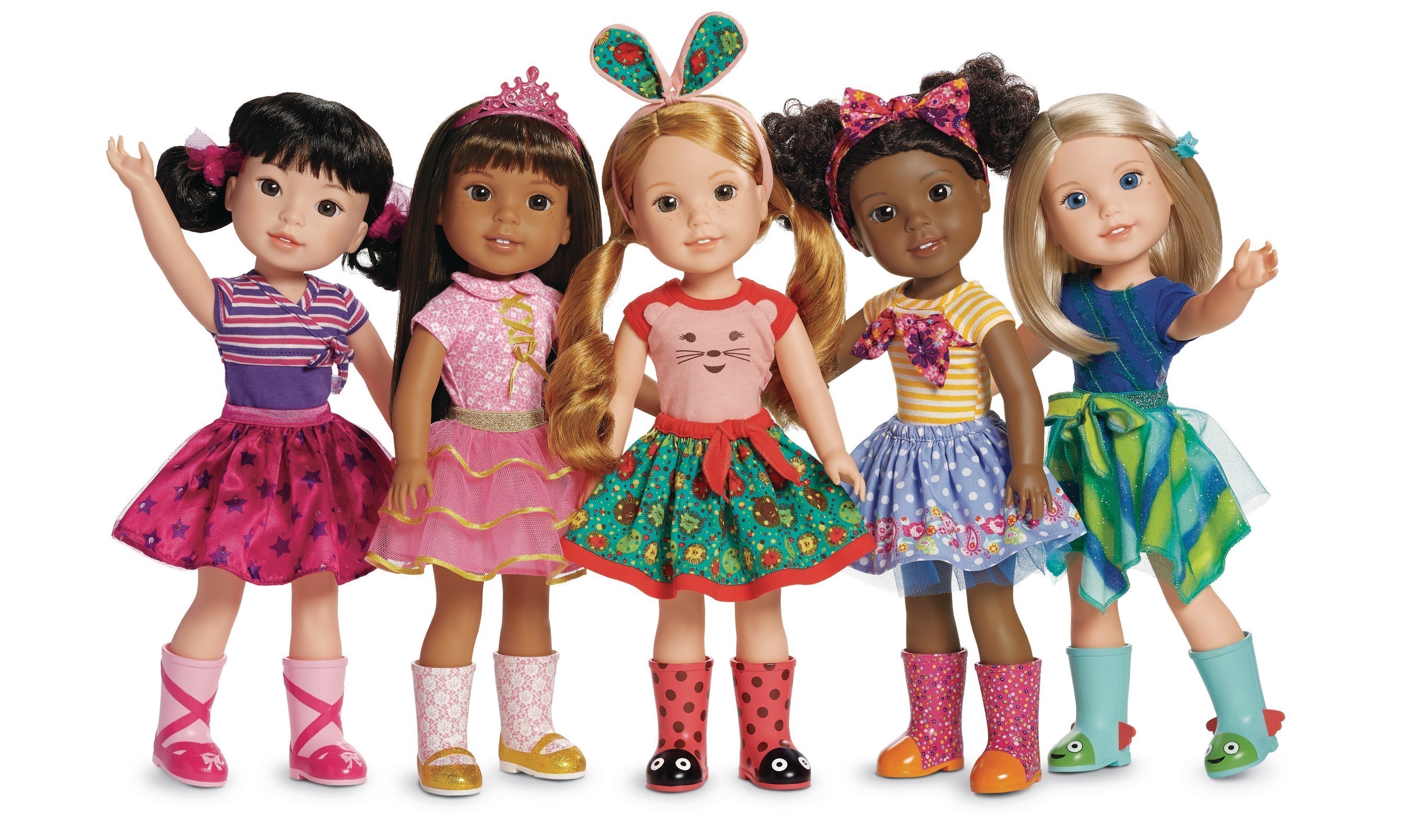 American Girl debuts new WellieWishers line for girls ages 5 to 7.