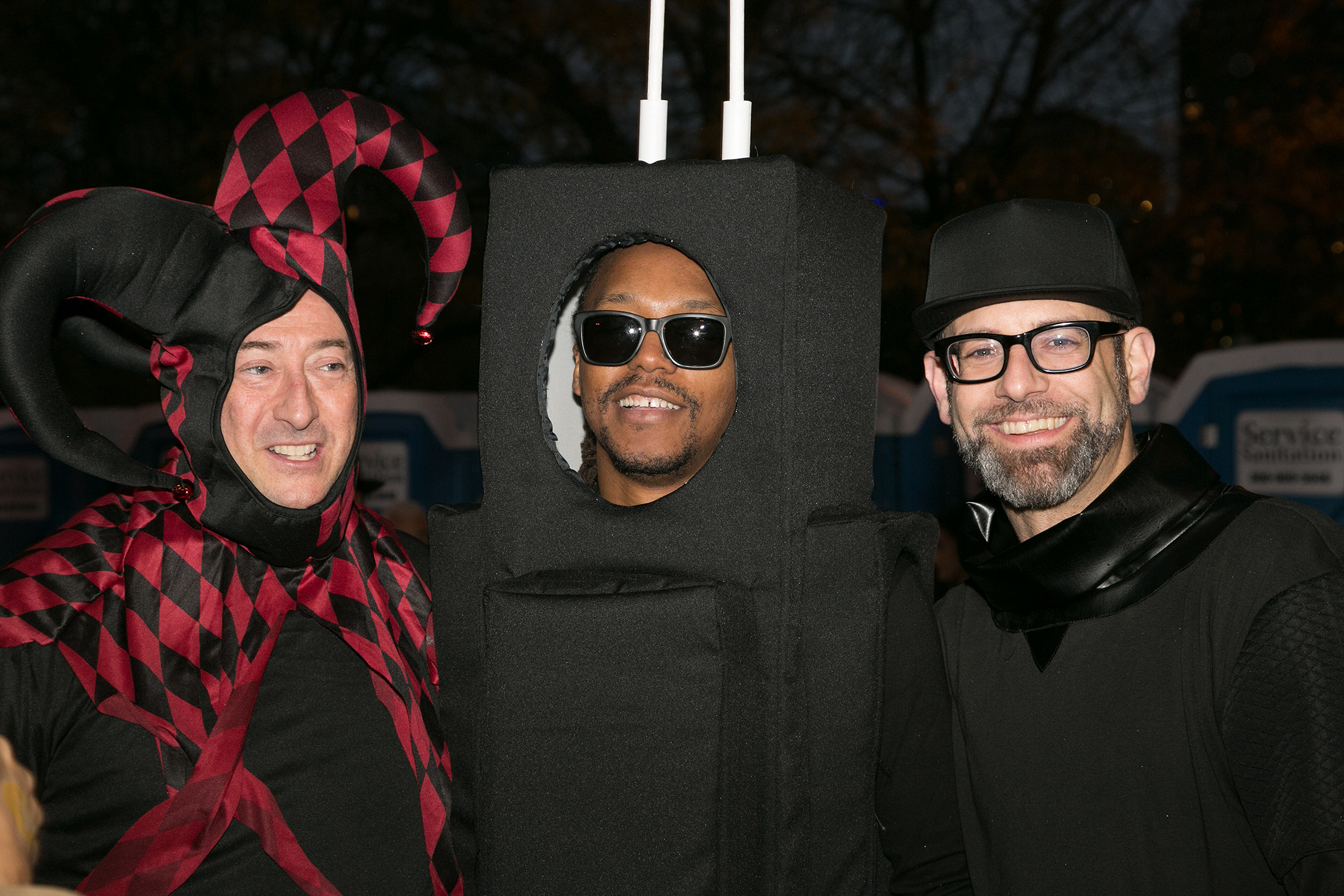 2015 Chicago Cultural Mile Halloween Gathering Creative Spirit honorees Joe Shanahan, Lupe Fiasco and Kevin Coval