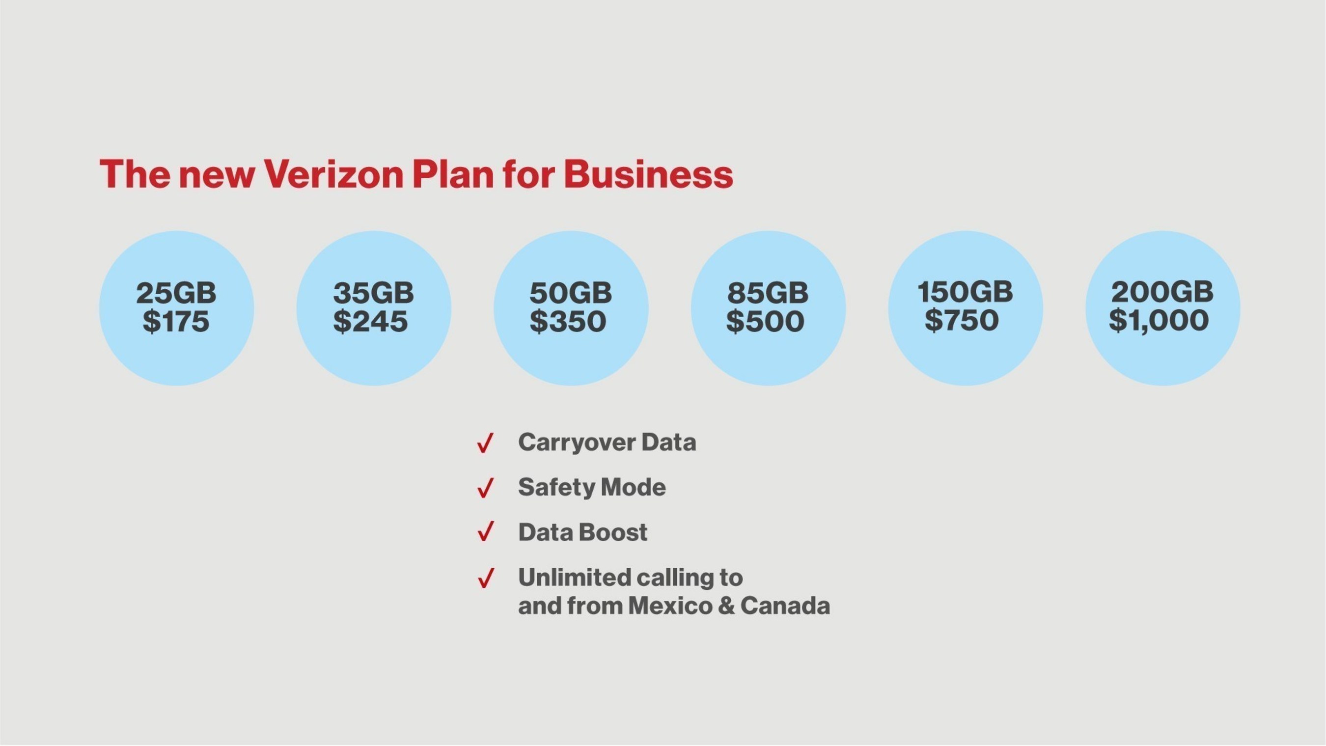 best verizon plan for small business