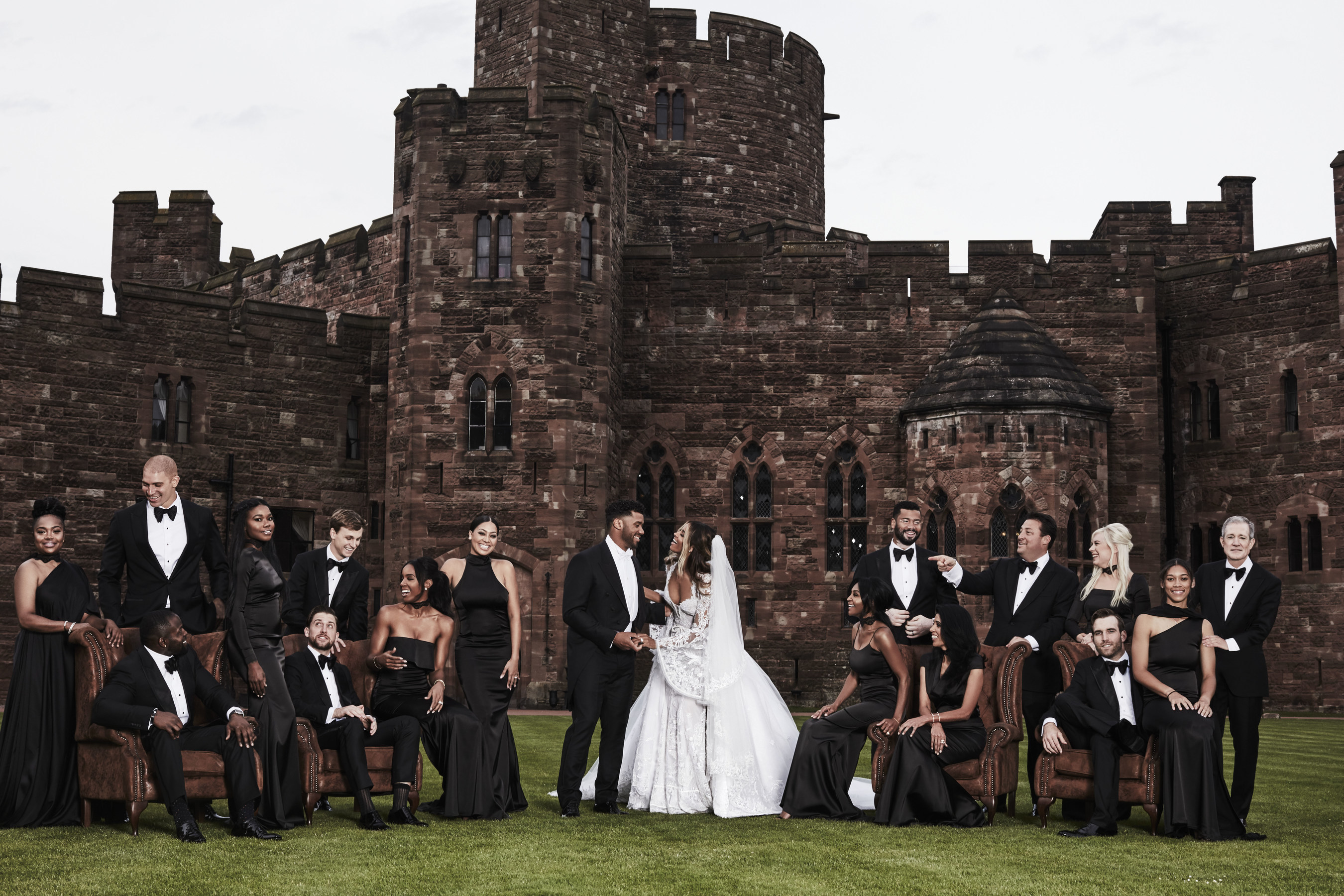 Ciara & Russell Wilson Wedding Party