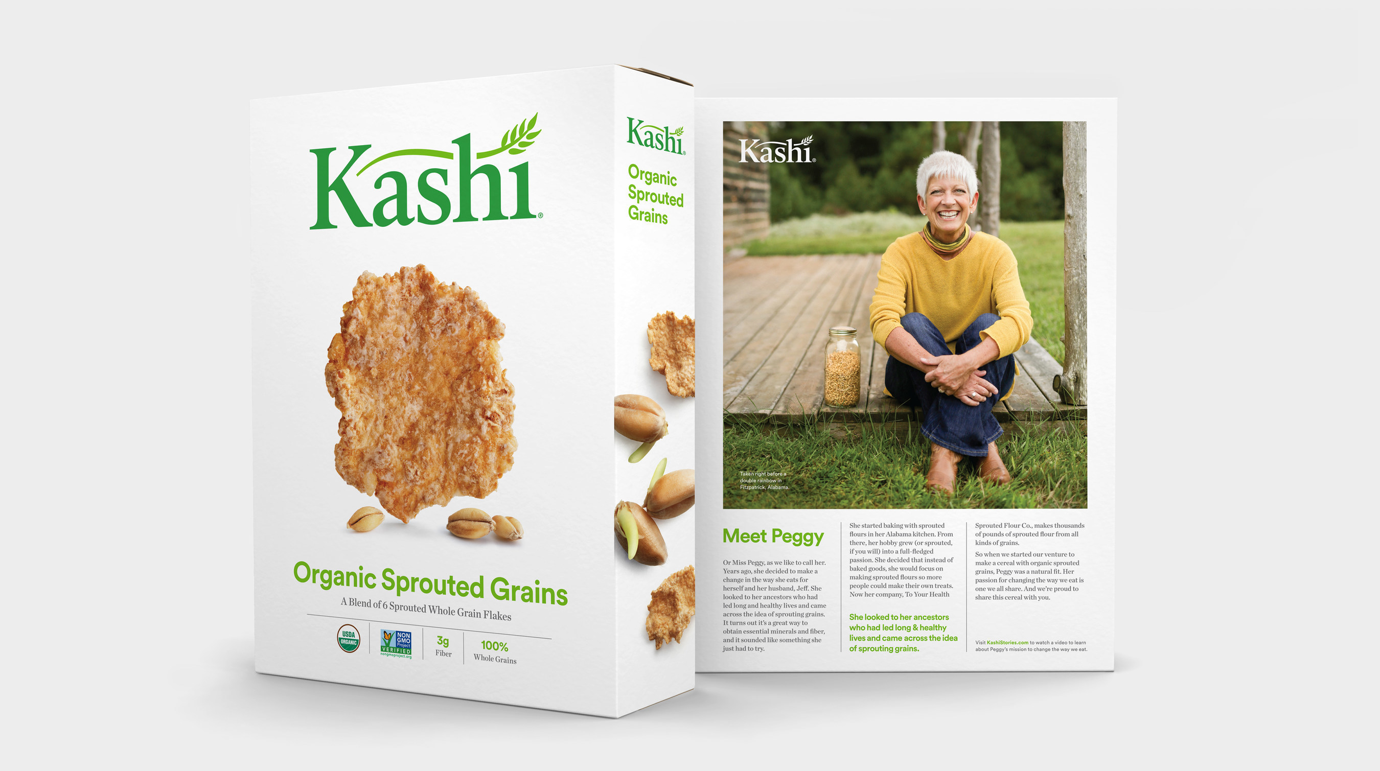 Kashi is launching a new and refreshed brand identity that reflects its belief that food should not only taste good, but do good.