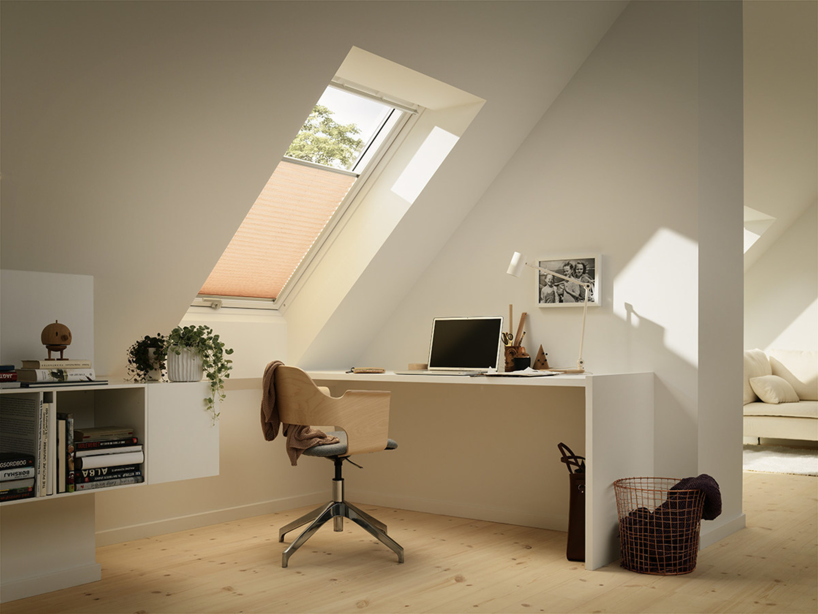 Brighten your home office niche with a roof, window, or a solar-powered, fresh-air skylight while bringing natural light and fresh air into the work space. Energy Star-qualified, solar-powered, fresh-air skylights from Velux America close automatically in case of rain, have three layers of water protection, and carry a 10-year warranty against leaks.  Operated by programmable touchpad remote control, solar skylights, blinds, and installation costs are eligible for a 30 percent federal tax credit...