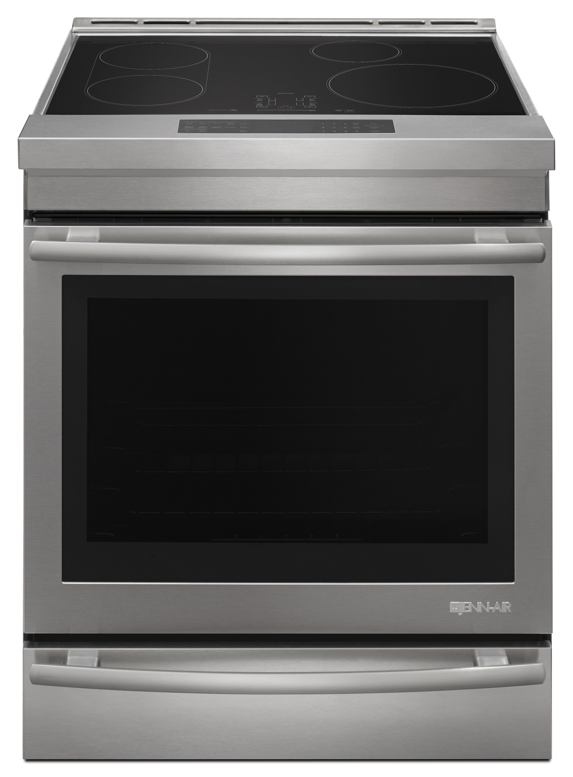 Featuring a full-depth design that easily installs seamlessly into a standard opening, the new Jenn-Air induction range offers increased oven baking capacity and a host of luxury details, from soft-close oven doors to telescoping glide racks.